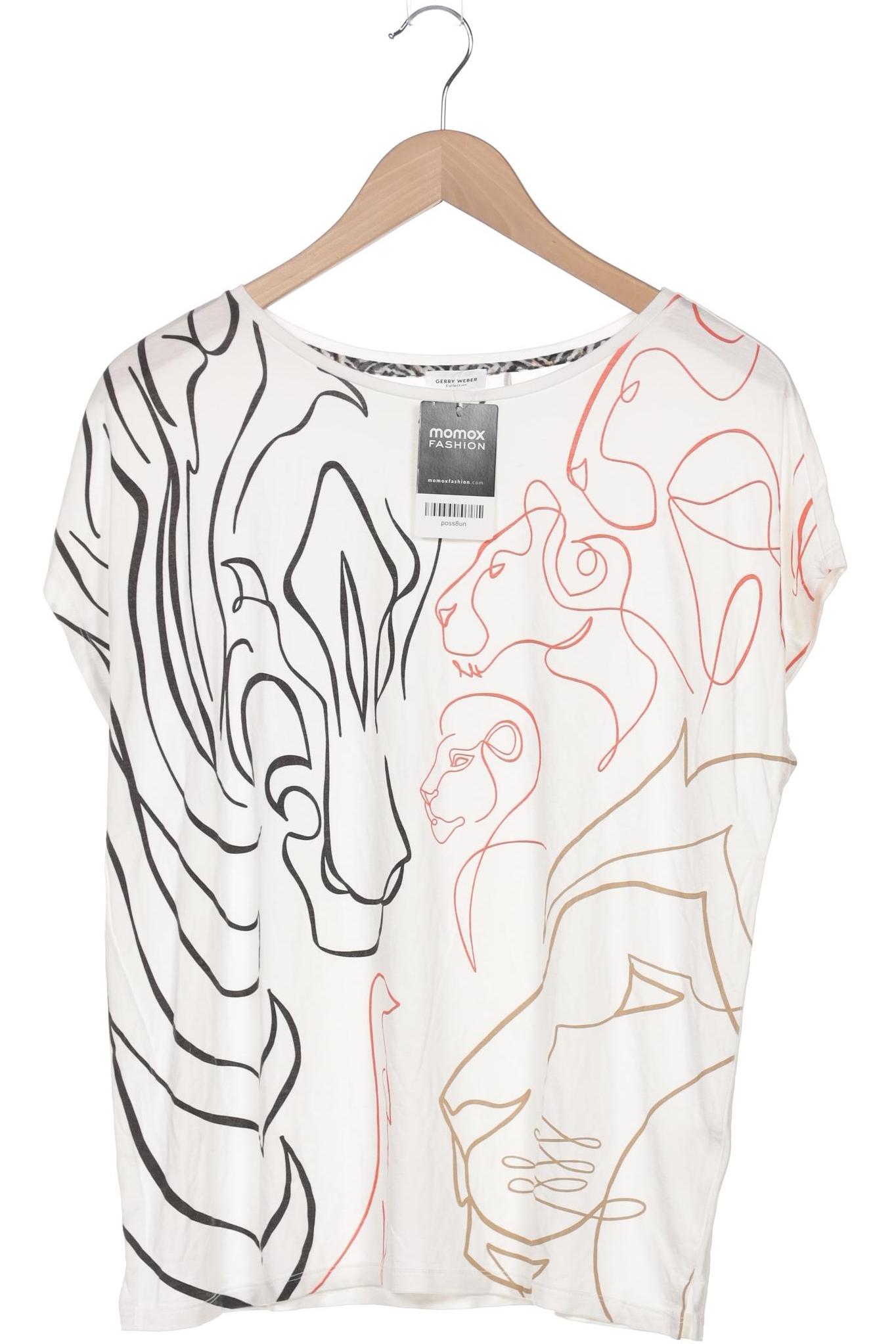 

Gerry Weber Damen T-Shirt, weiß, Gr. 38