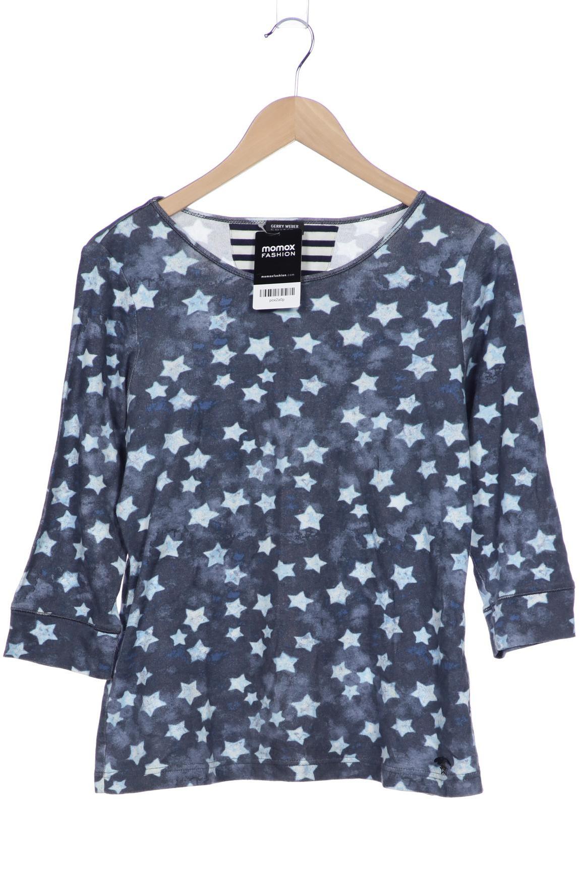 

Gerry Weber Damen Langarmshirt, blau, Gr. 42