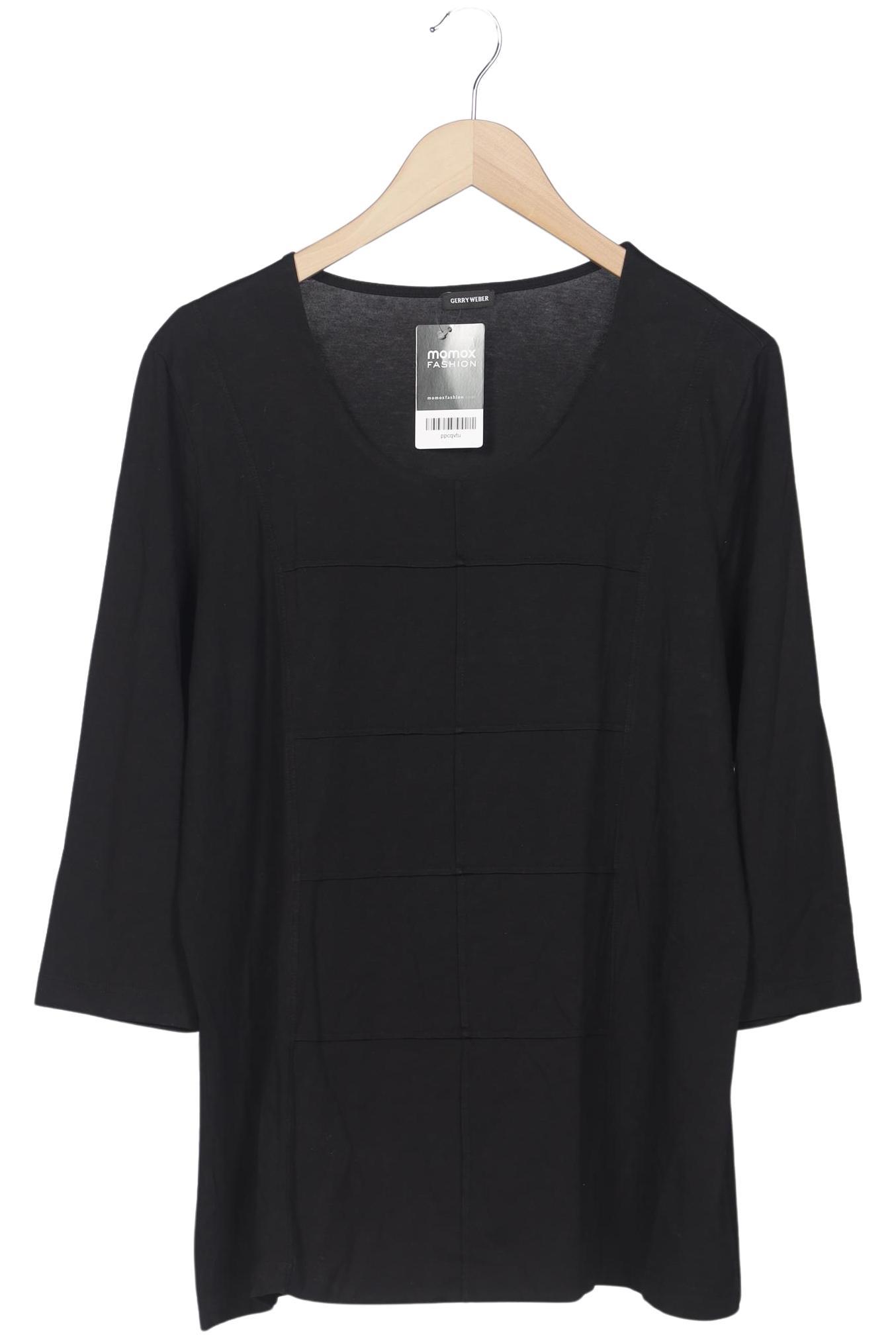 

Gerry Weber Damen Langarmshirt, schwarz, Gr. 48
