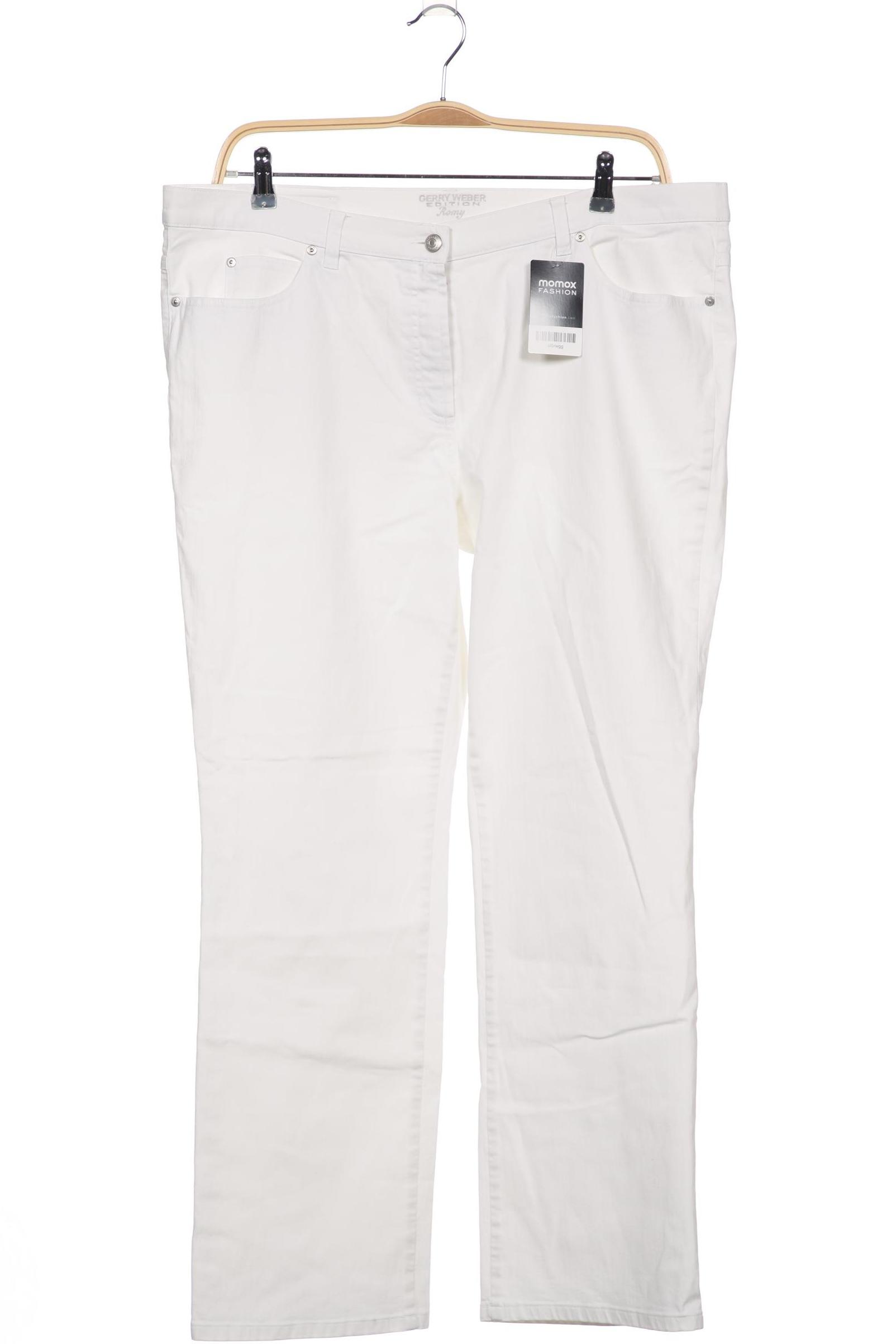 

Gerry Weber Damen Stoffhose, weiß, Gr. 48