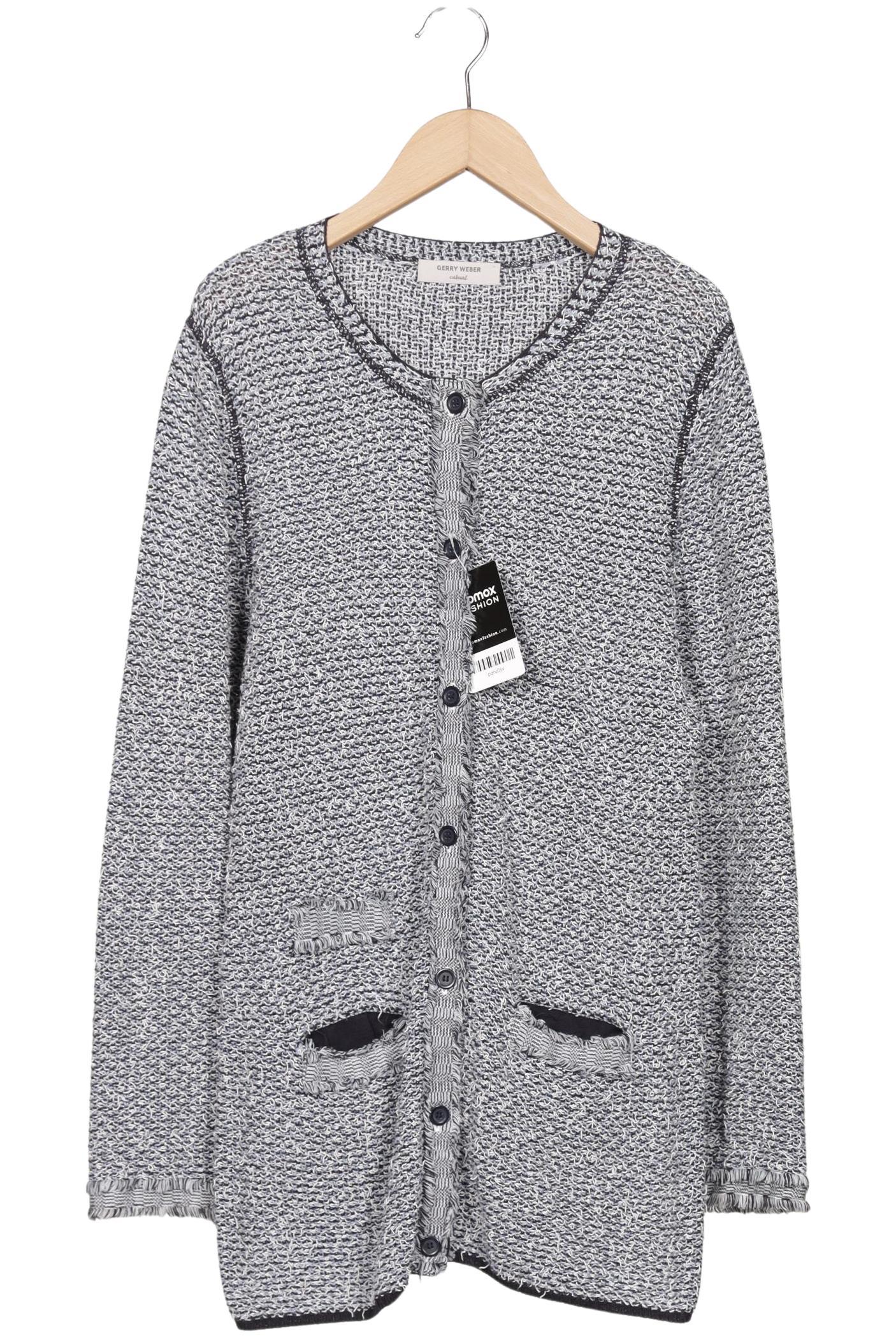 

Gerry Weber Damen Strickjacke, grau, Gr. 38