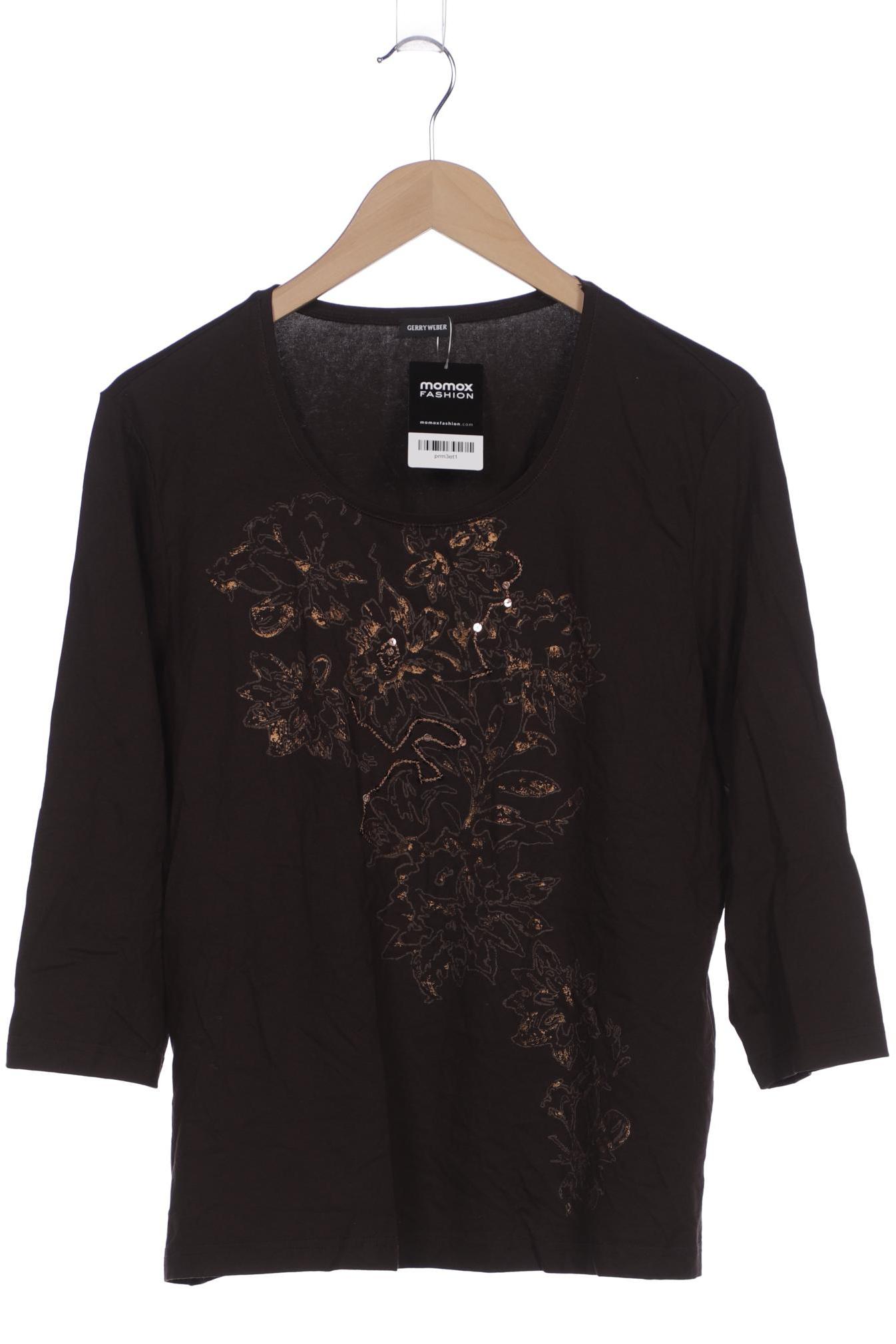 

Gerry Weber Damen Langarmshirt, braun, Gr. 44