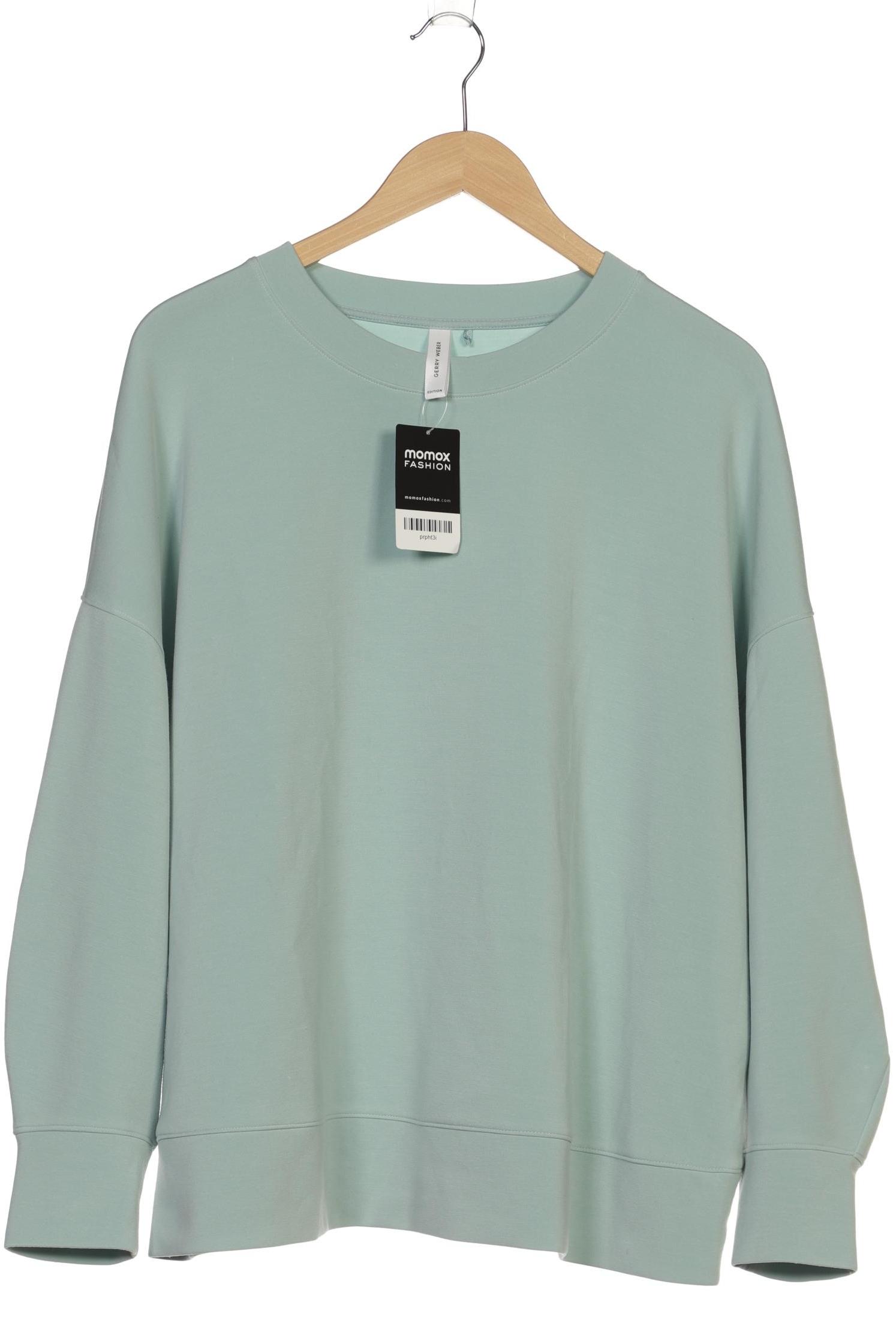 

Gerry Weber Damen Sweatshirt, türkis, Gr. 48