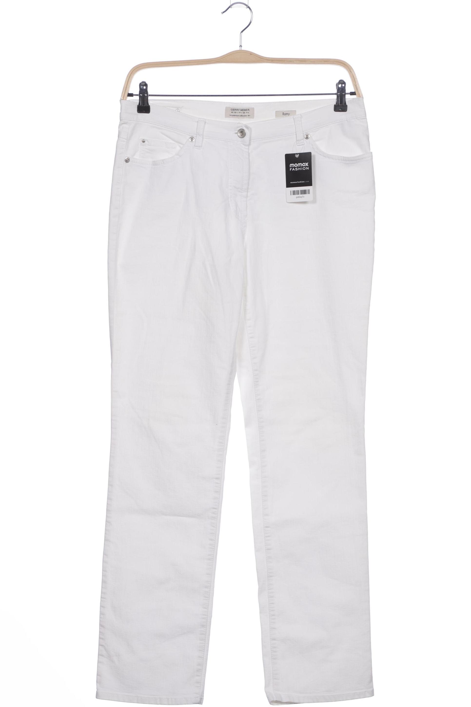 

Gerry Weber Damen Jeans, weiß, Gr. 42
