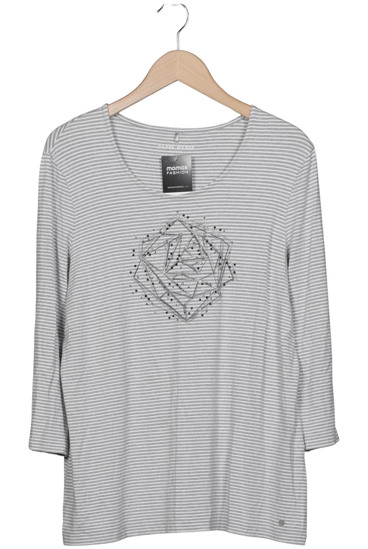 

Gerry Weber Damen Langarmshirt, grau, Gr. 44