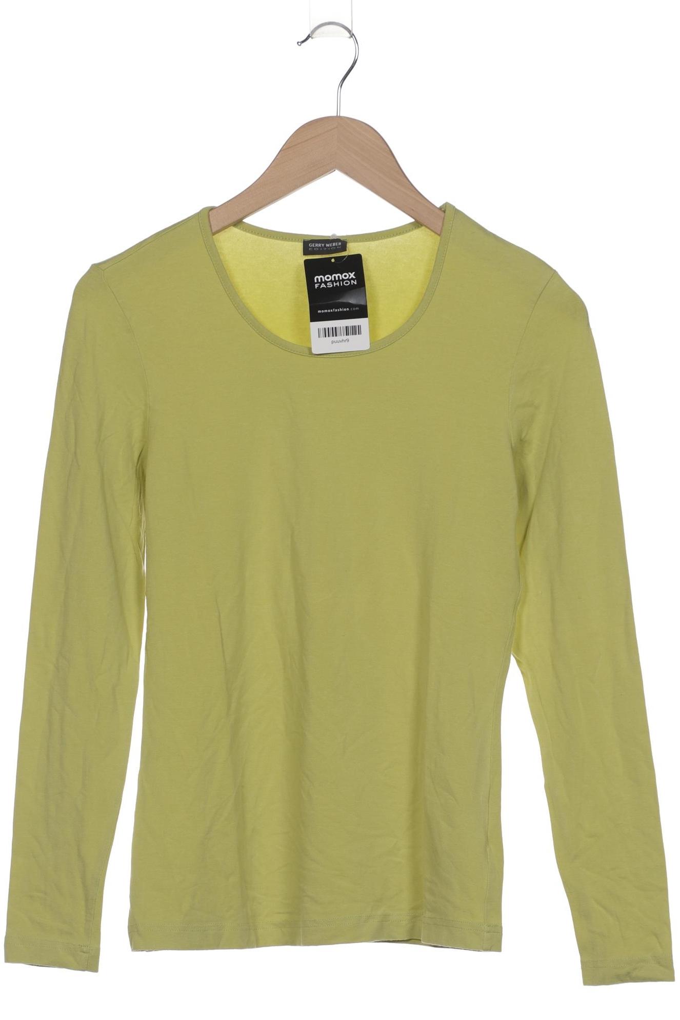 

Gerry Weber Damen Langarmshirt, grün, Gr. 36