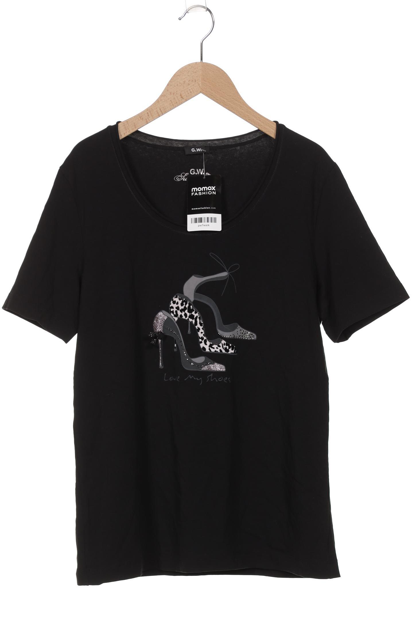 

Gerry Weber Damen T-Shirt, schwarz, Gr. 42