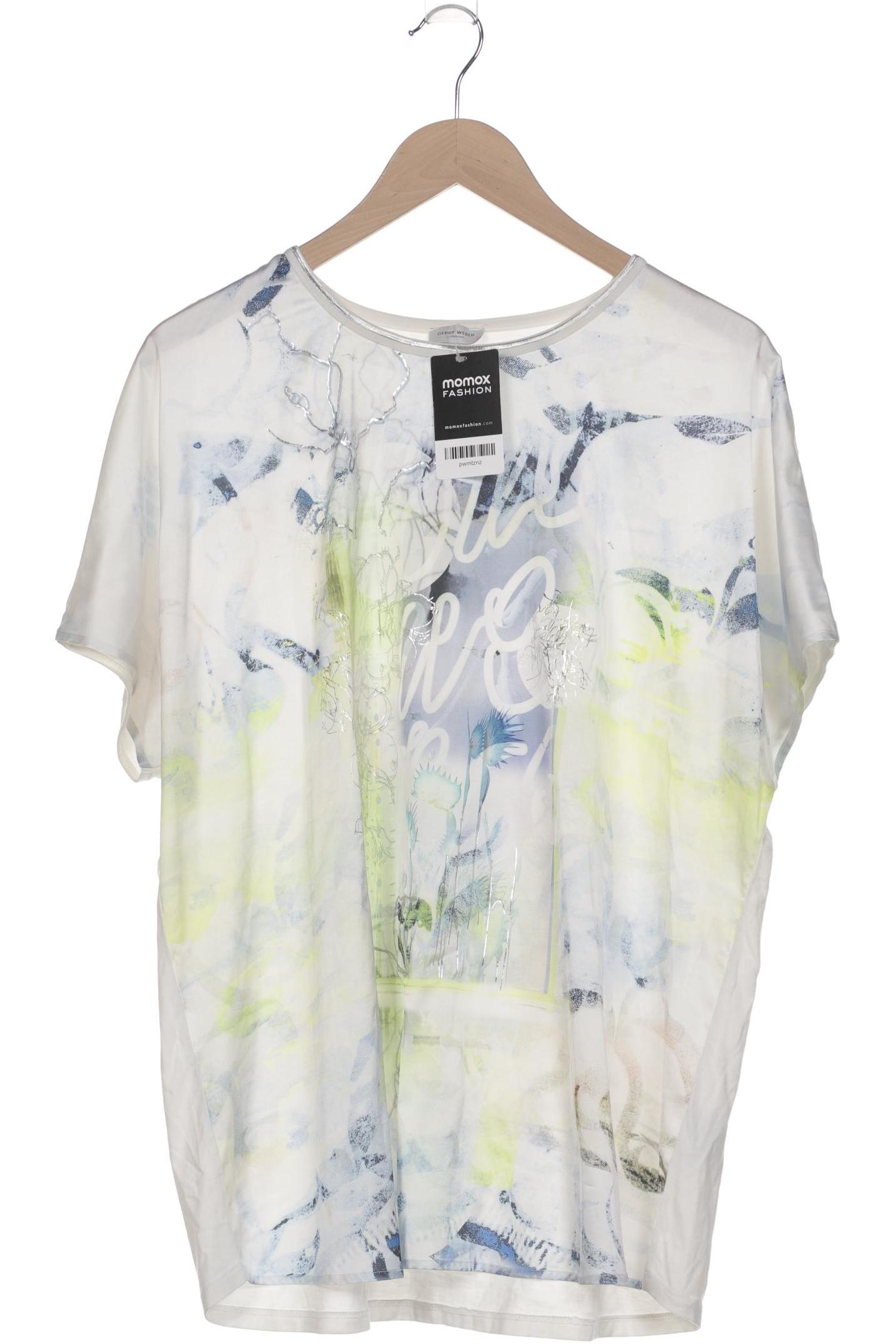 

Gerry Weber Damen T-Shirt, weiß, Gr. 46