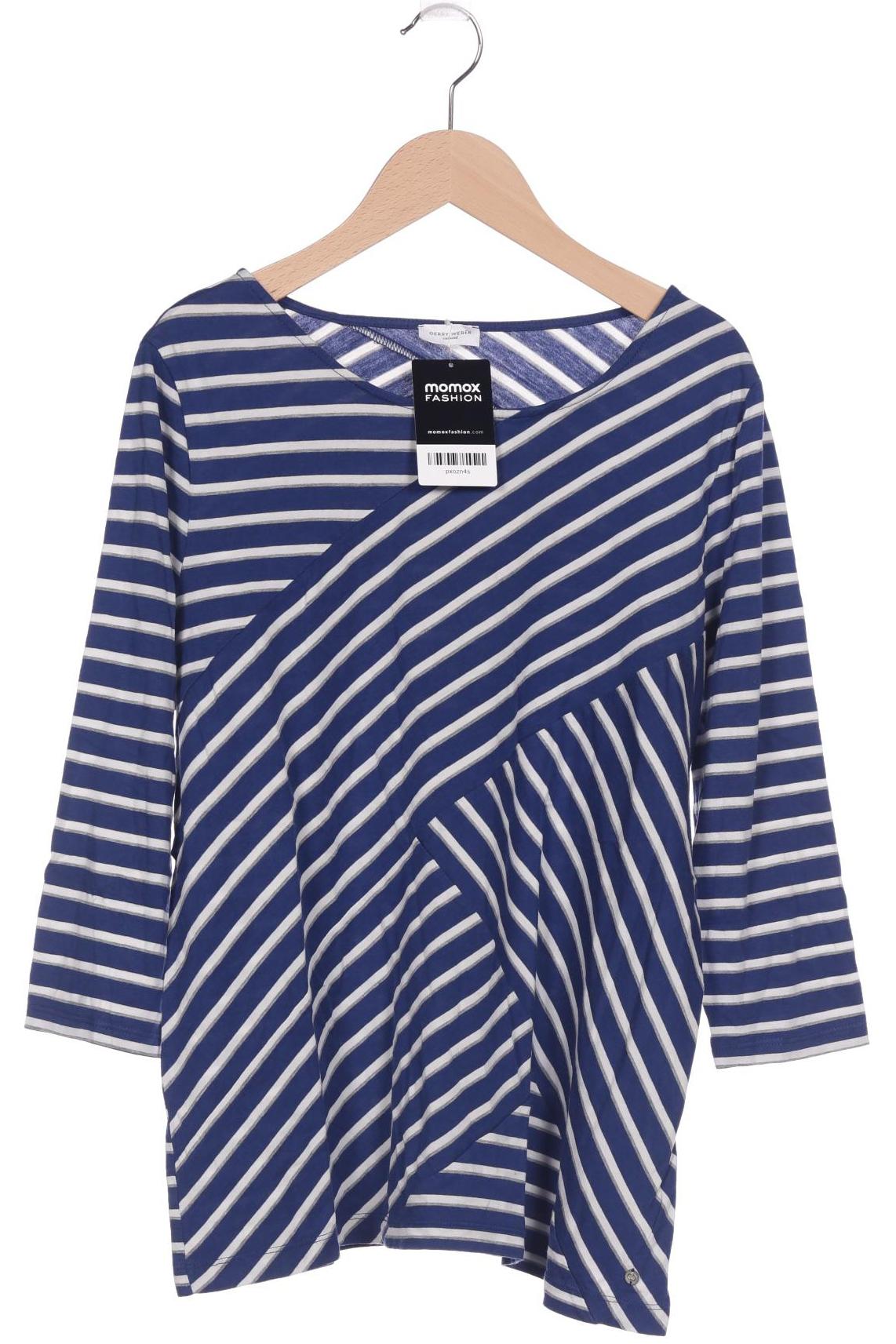 

Gerry Weber Damen Langarmshirt, blau, Gr. 44