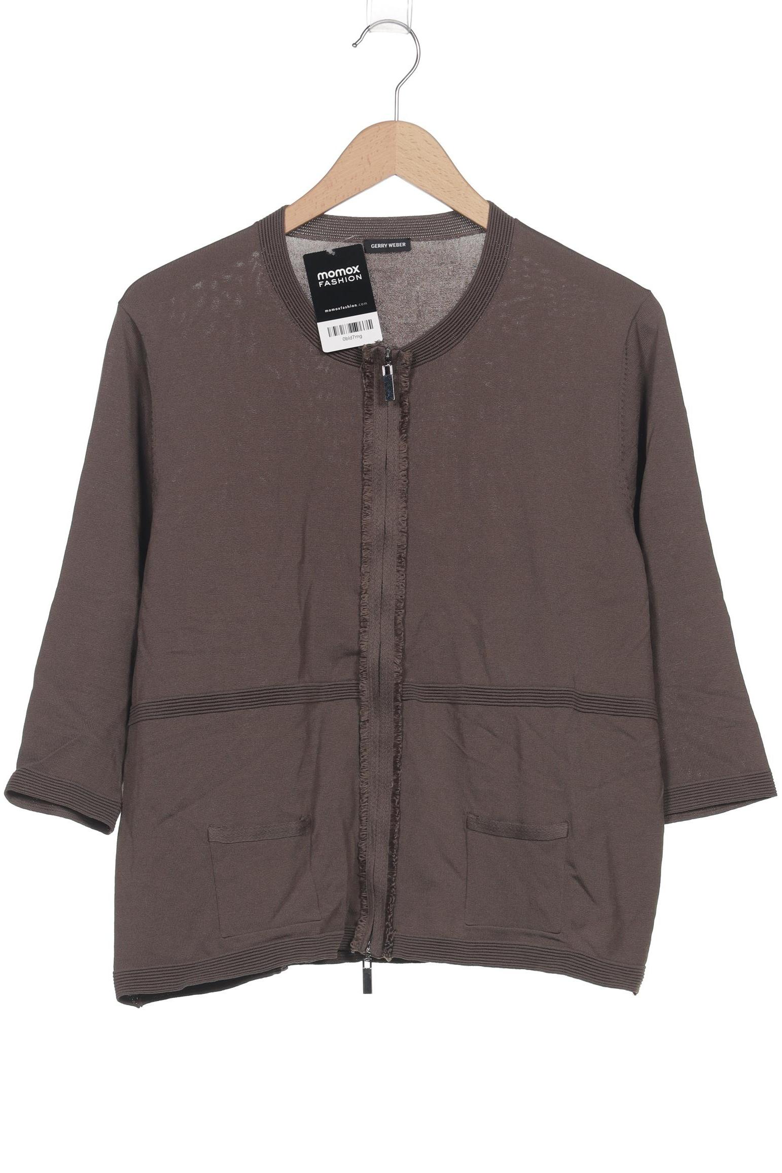 

Gerry Weber Damen Strickjacke, braun, Gr. 48