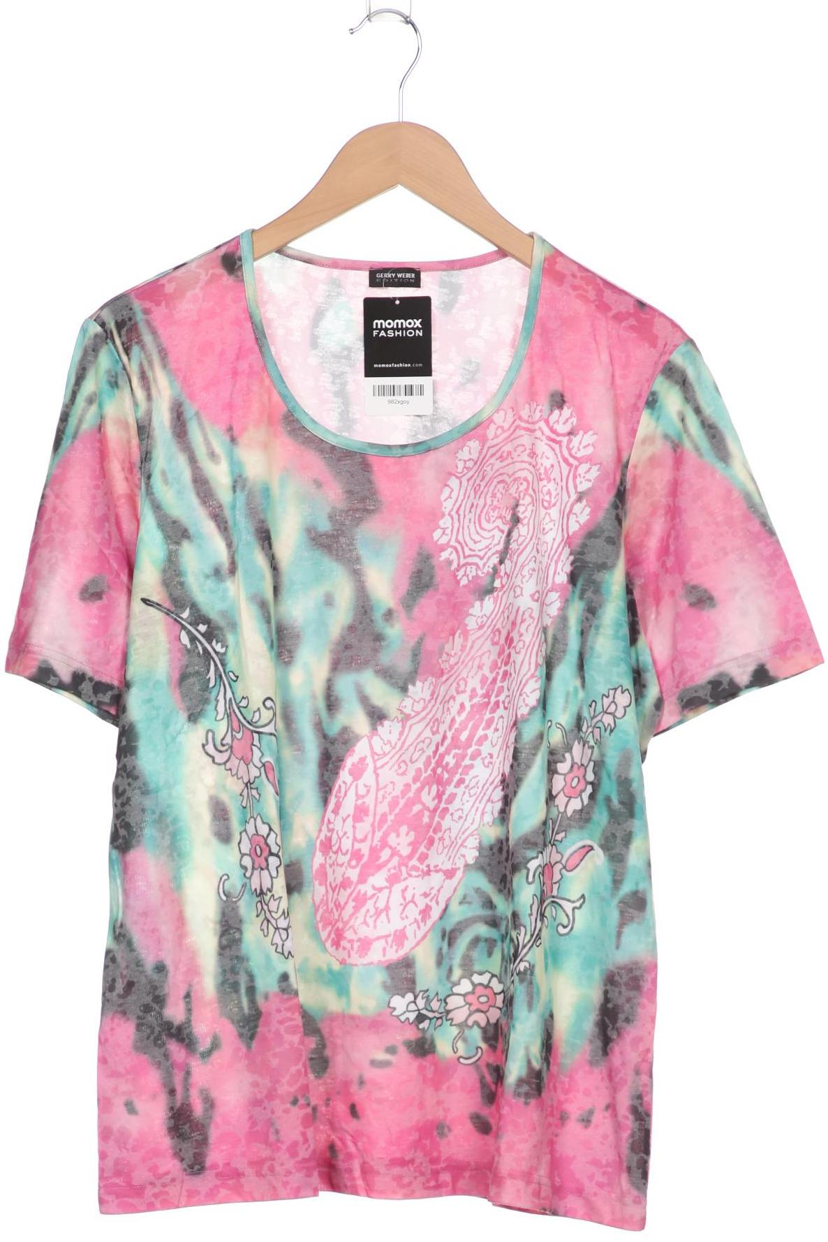 

Gerry Weber Damen T-Shirt, mehrfarbig, Gr. 48