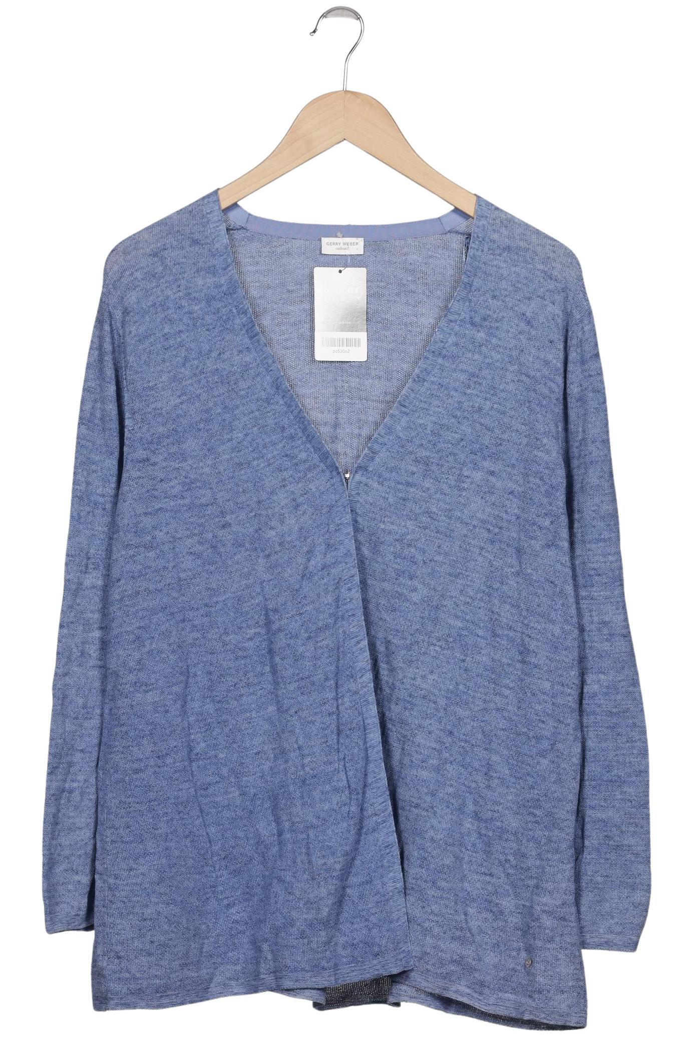 

Gerry Weber Damen Strickjacke, blau, Gr. 44
