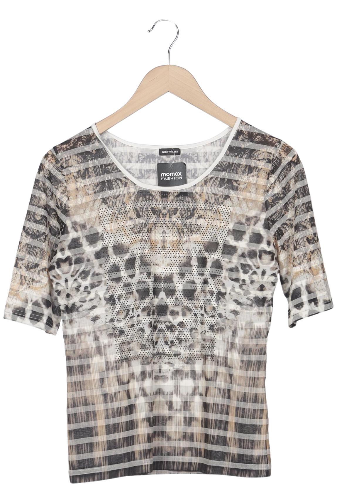 

Gerry Weber Damen T-Shirt, mehrfarbig, Gr. 38