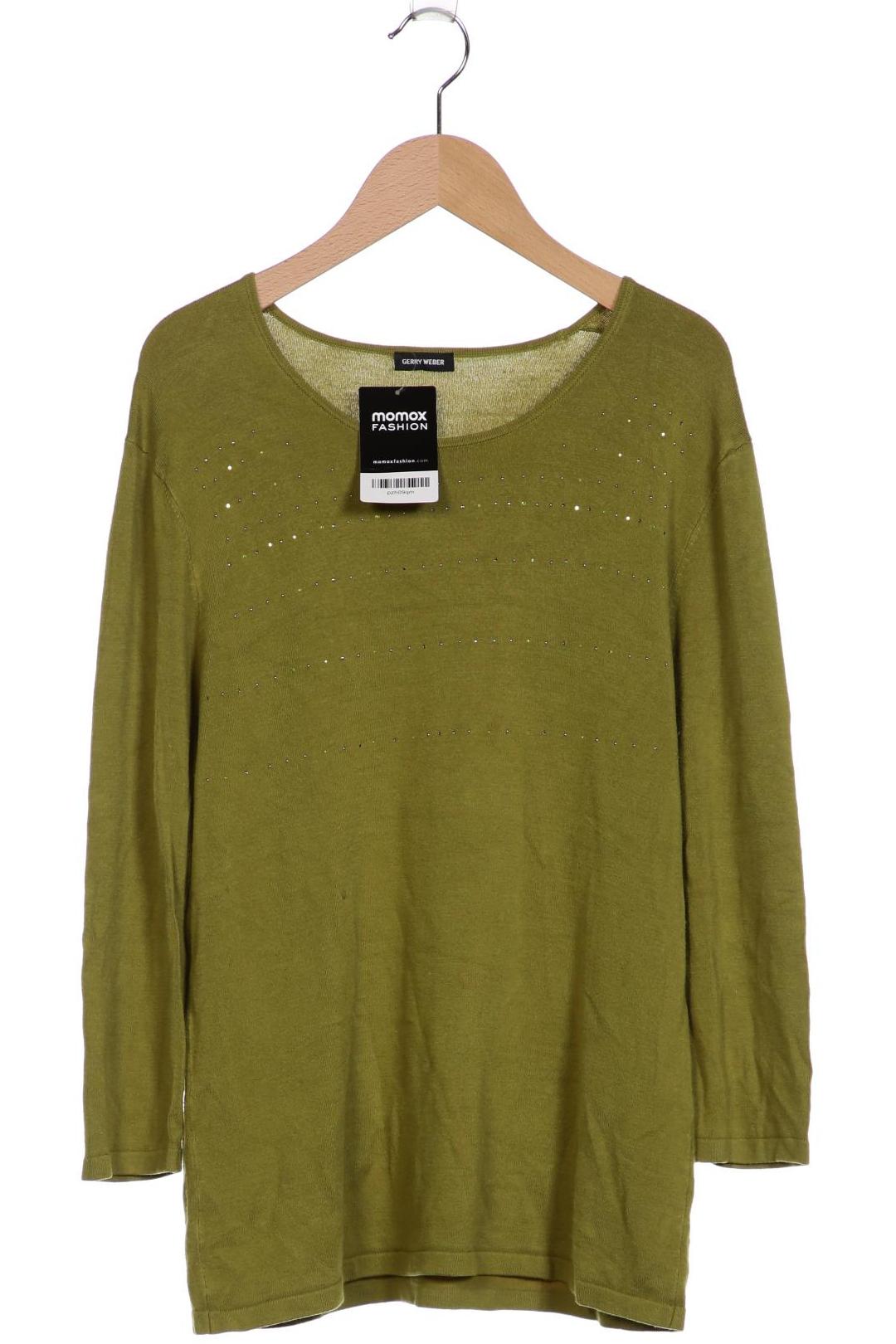

Gerry Weber Damen Langarmshirt, grün, Gr. 38