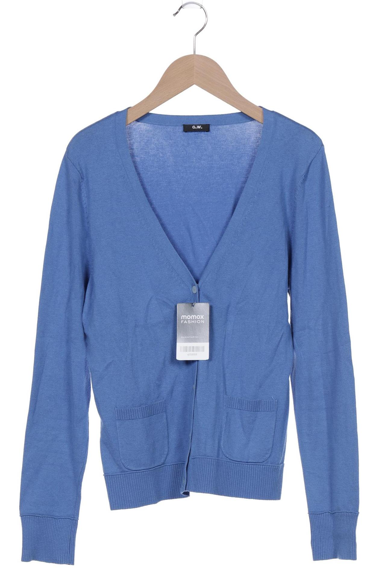 

Gerry Weber Damen Strickjacke, blau, Gr. 38