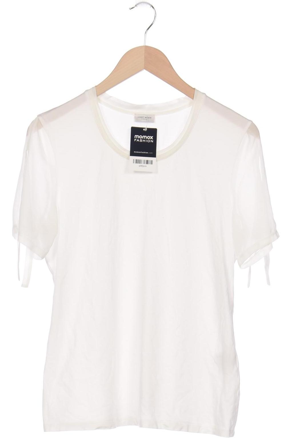 

Gerry Weber Damen T-Shirt, weiß, Gr. 40
