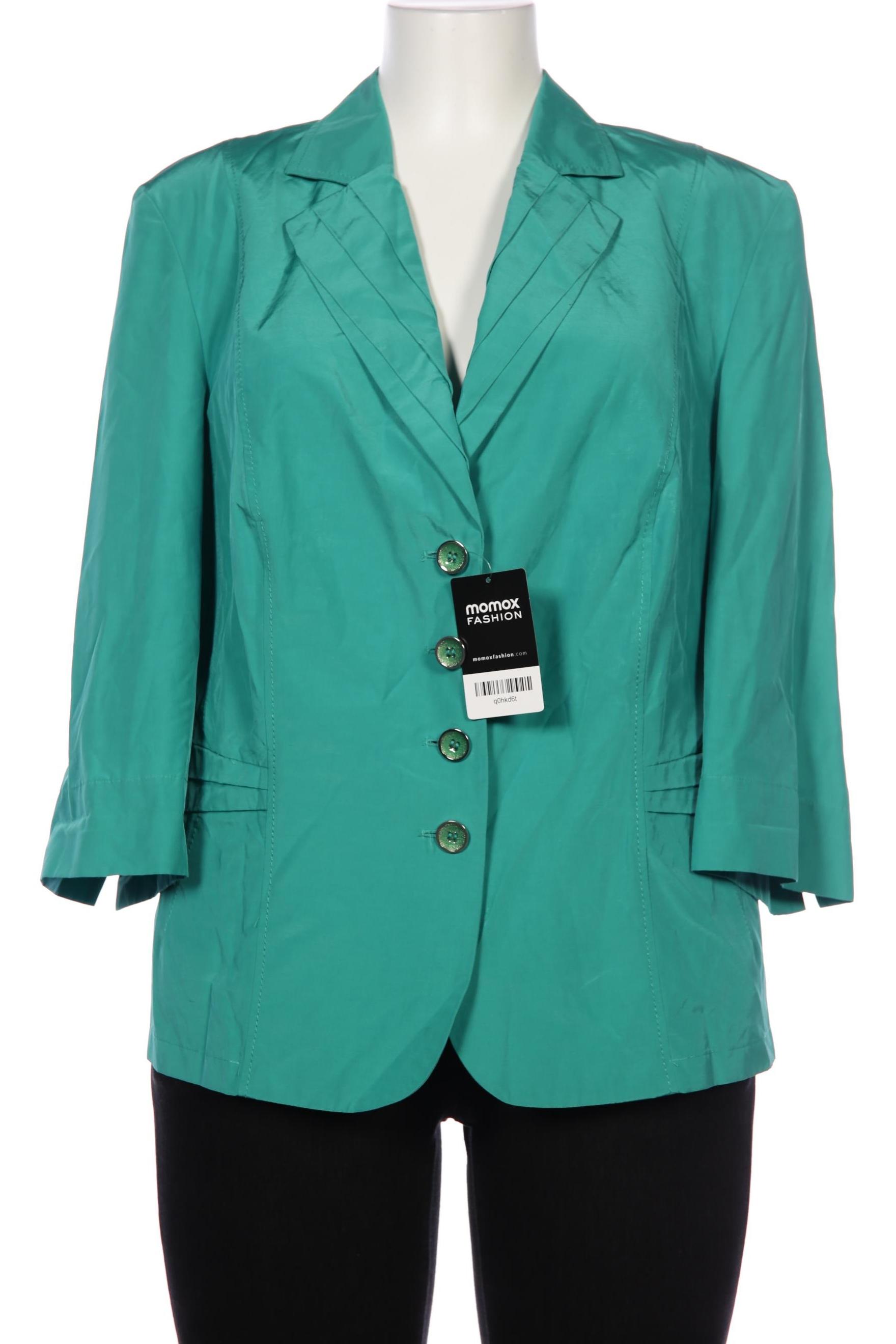 

Gerry Weber Damen Blazer, türkis, Gr. 48