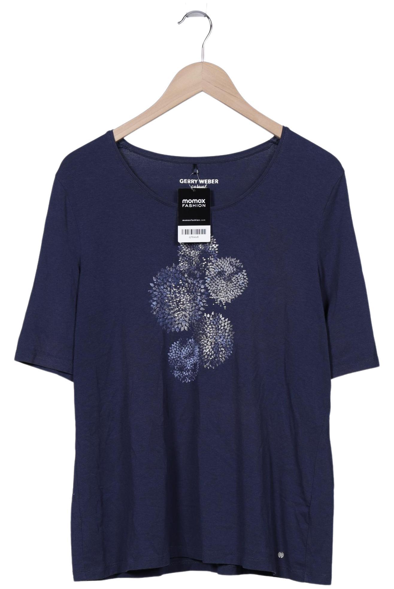 

Gerry Weber Damen T-Shirt, marineblau, Gr. 46