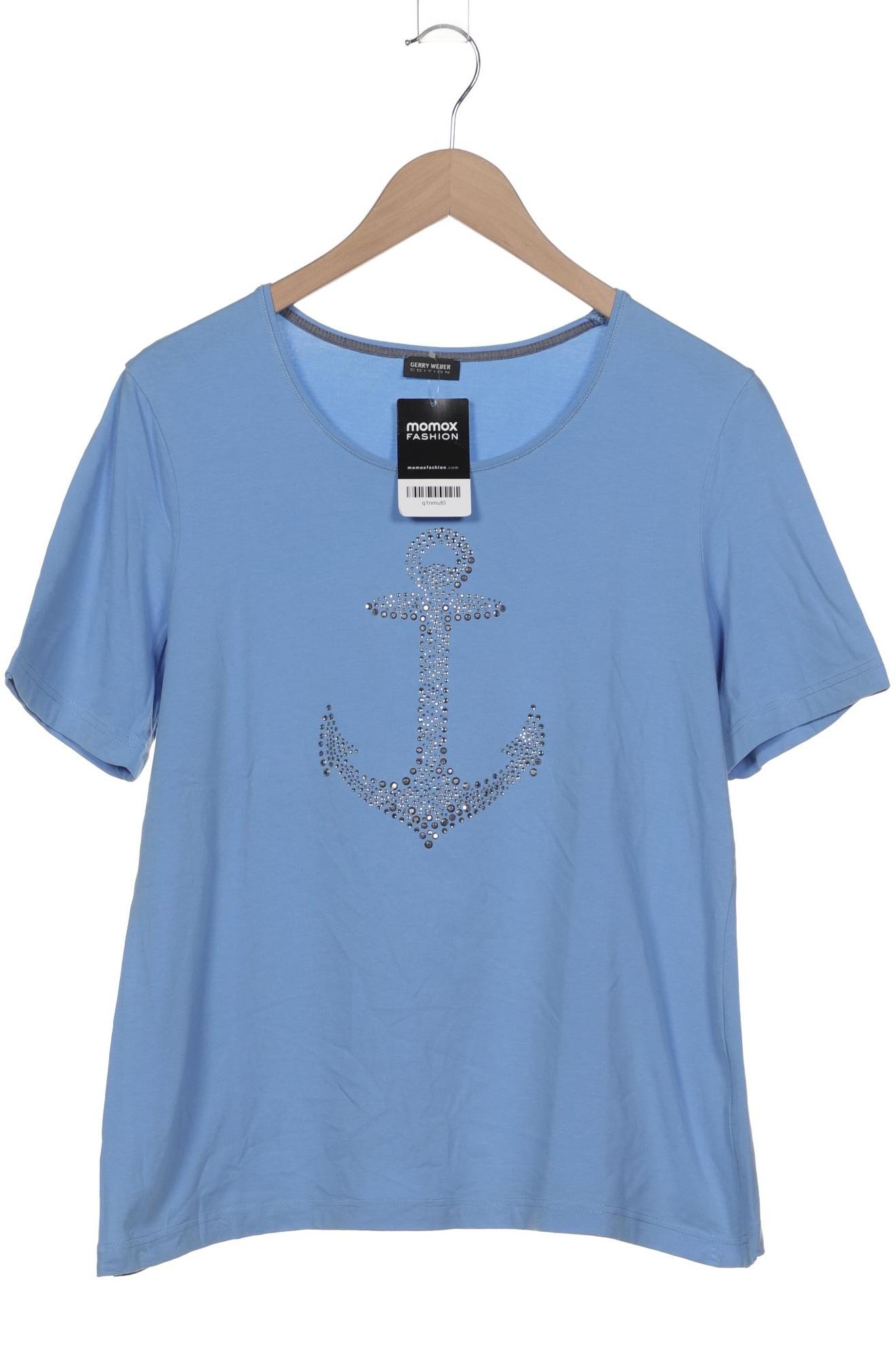 

Gerry Weber Damen T-Shirt, blau, Gr. 44