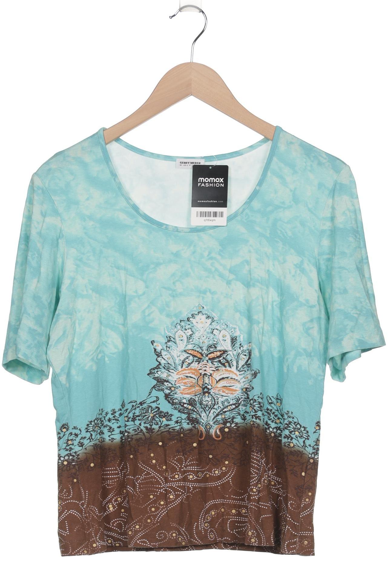 

Gerry Weber Damen T-Shirt, blau, Gr. 42