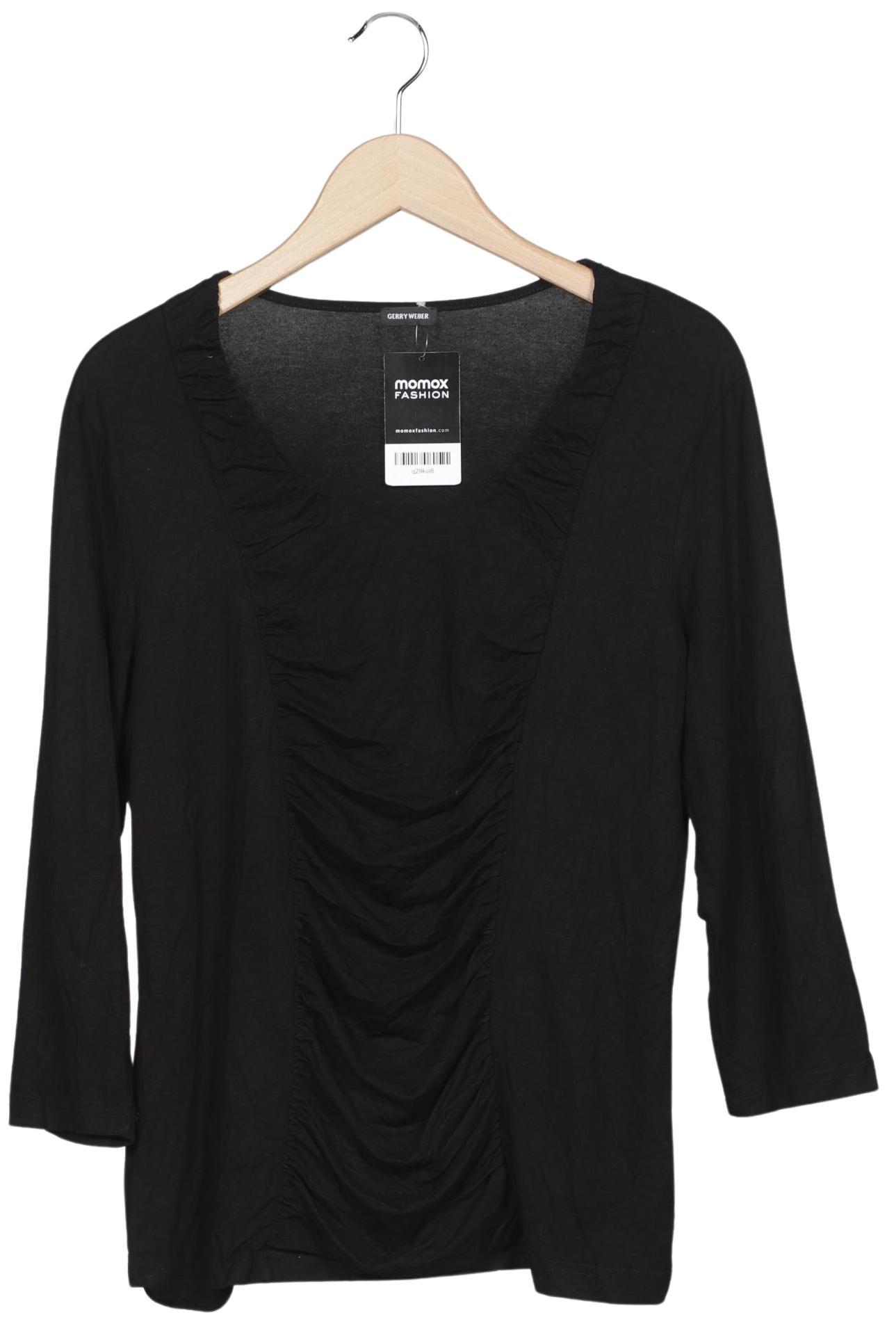

Gerry Weber Damen Langarmshirt, schwarz, Gr. 38
