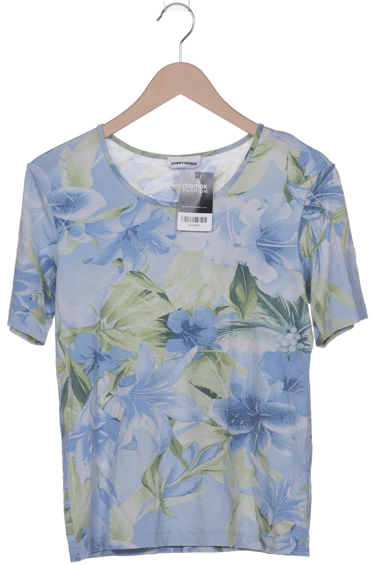 

Gerry Weber Damen T-Shirt, blau, Gr. 38