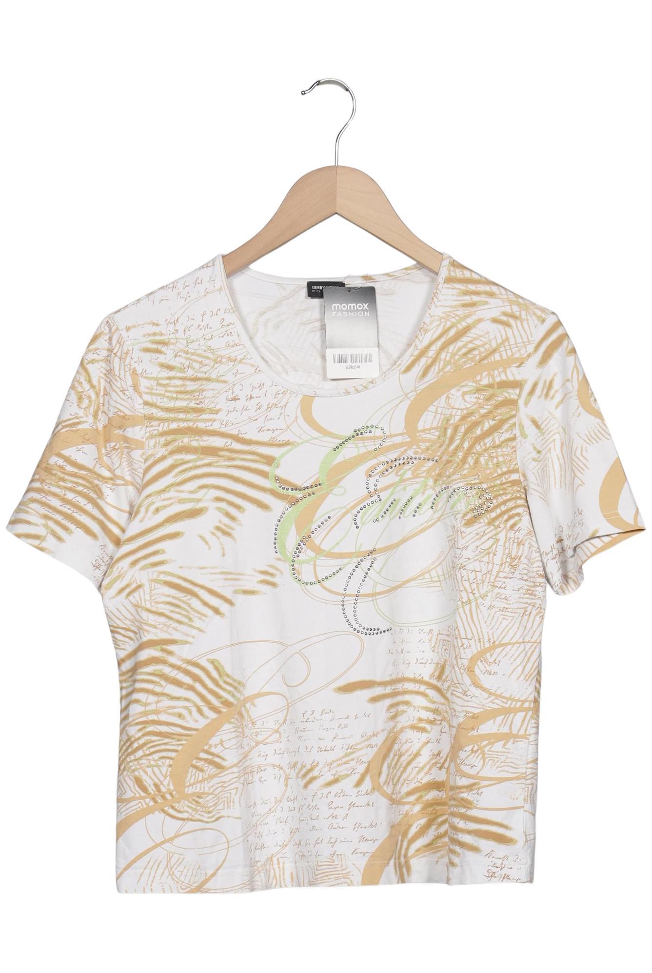 

Gerry Weber Damen T-Shirt, weiß, Gr. 44