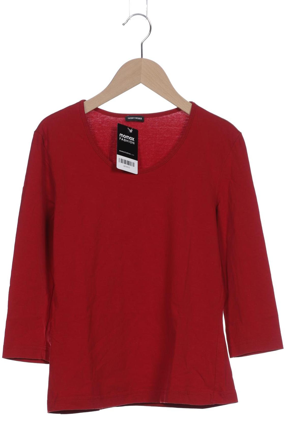 

Gerry Weber Damen Langarmshirt, bordeaux, Gr. 34
