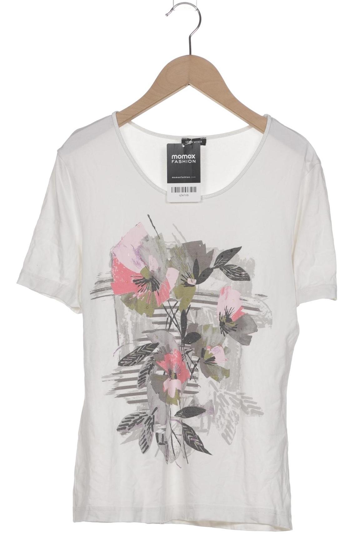 

Gerry Weber Damen T-Shirt, weiß, Gr. 38