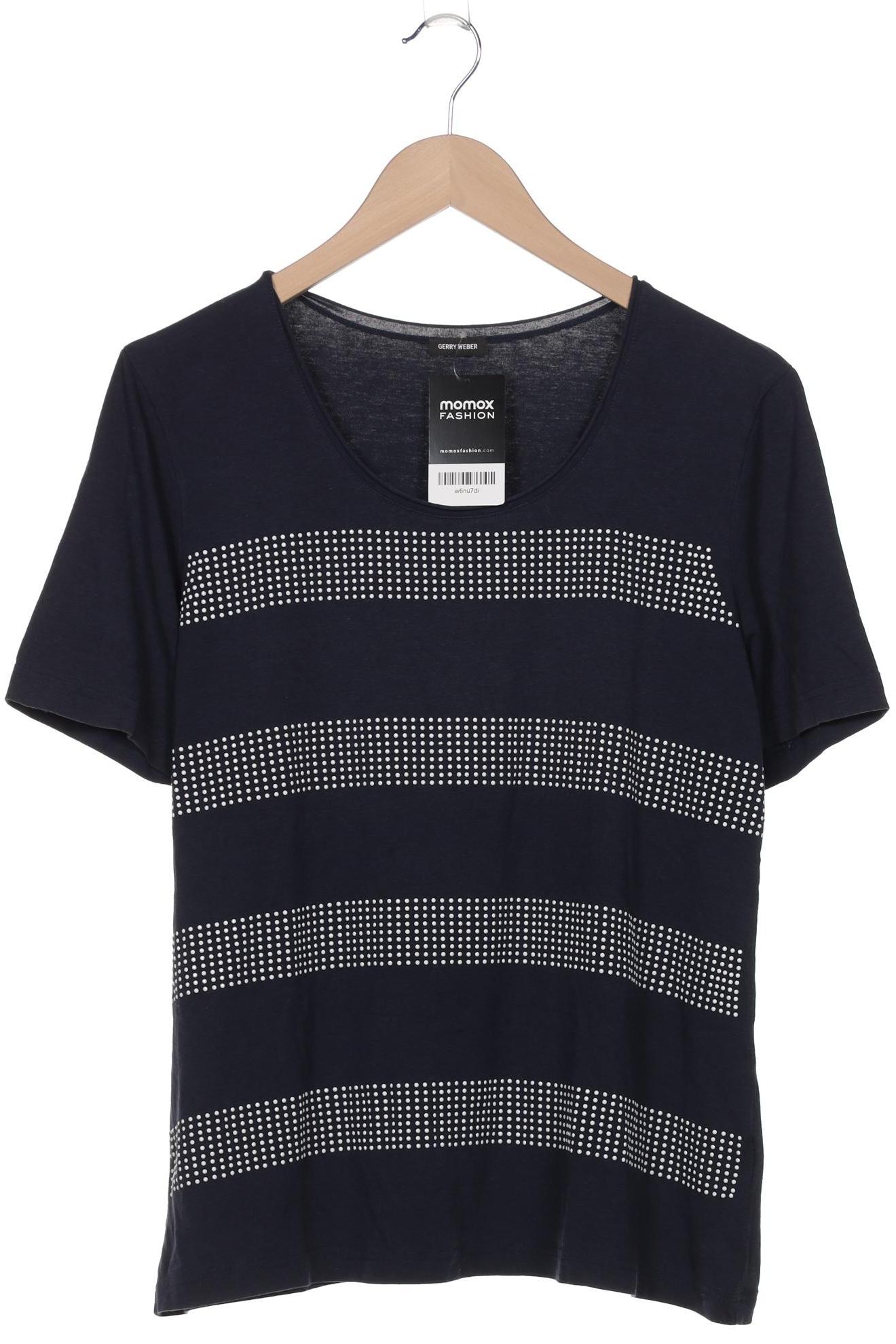 

Gerry Weber Damen T-Shirt, marineblau, Gr. 44