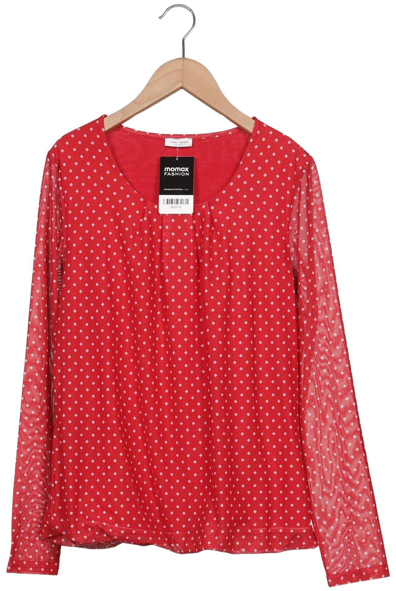 

Gerry Weber Damen Langarmshirt, rot, Gr. 38