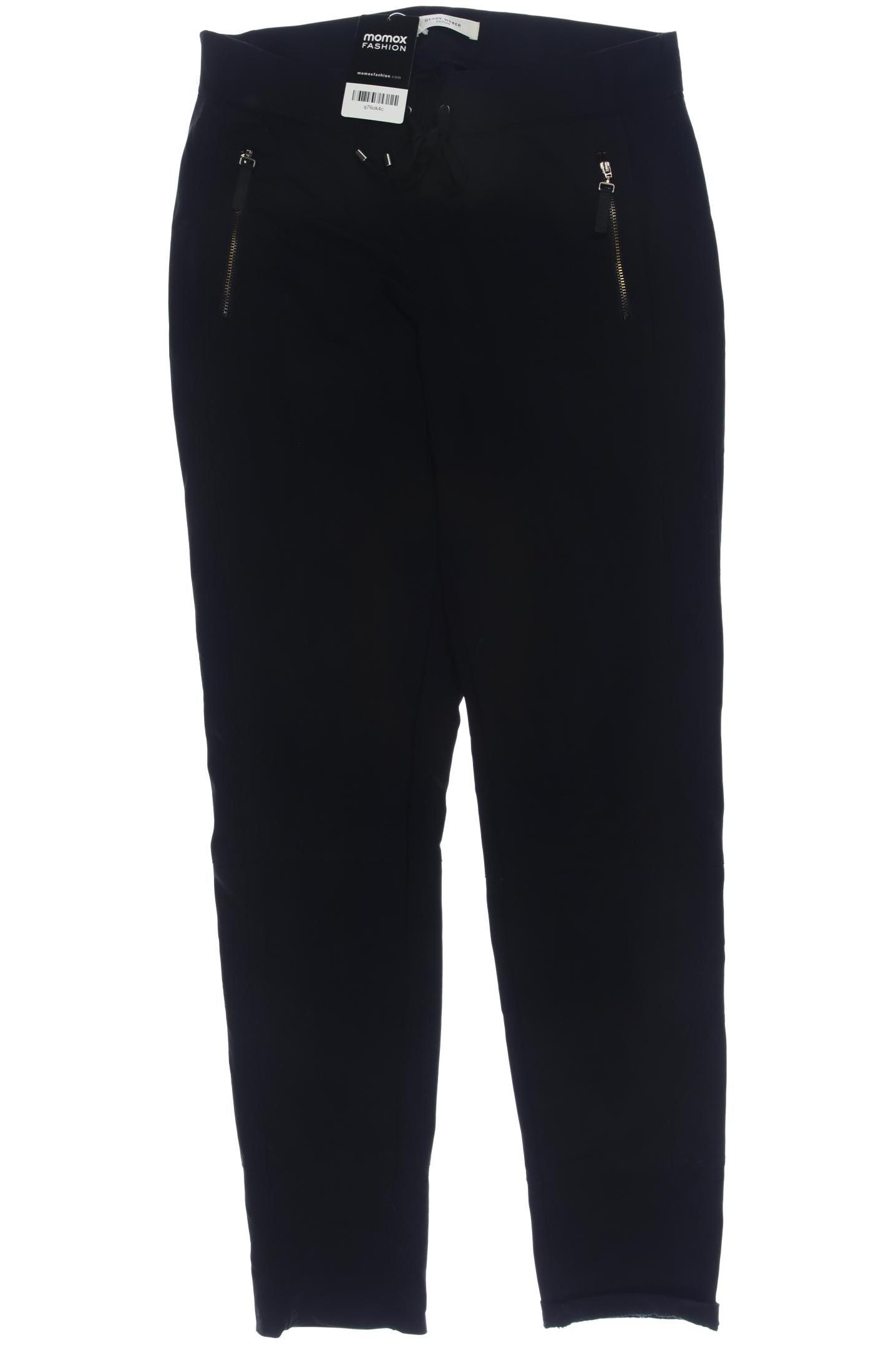 Thumbnail - Gerry Weber Damen Stoffhose, schwarz, Gr. 38