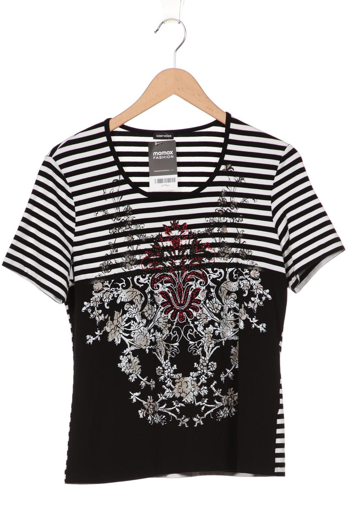 

Gerry Weber Damen T-Shirt, schwarz, Gr. 38