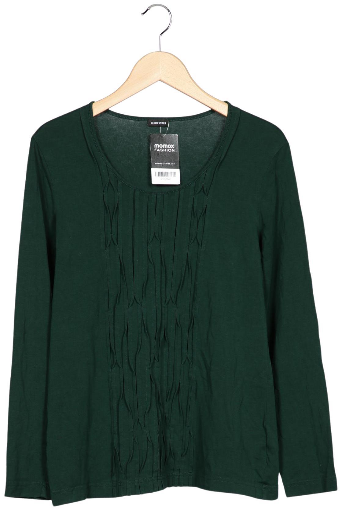 

Gerry Weber Damen Langarmshirt, grün, Gr. 38