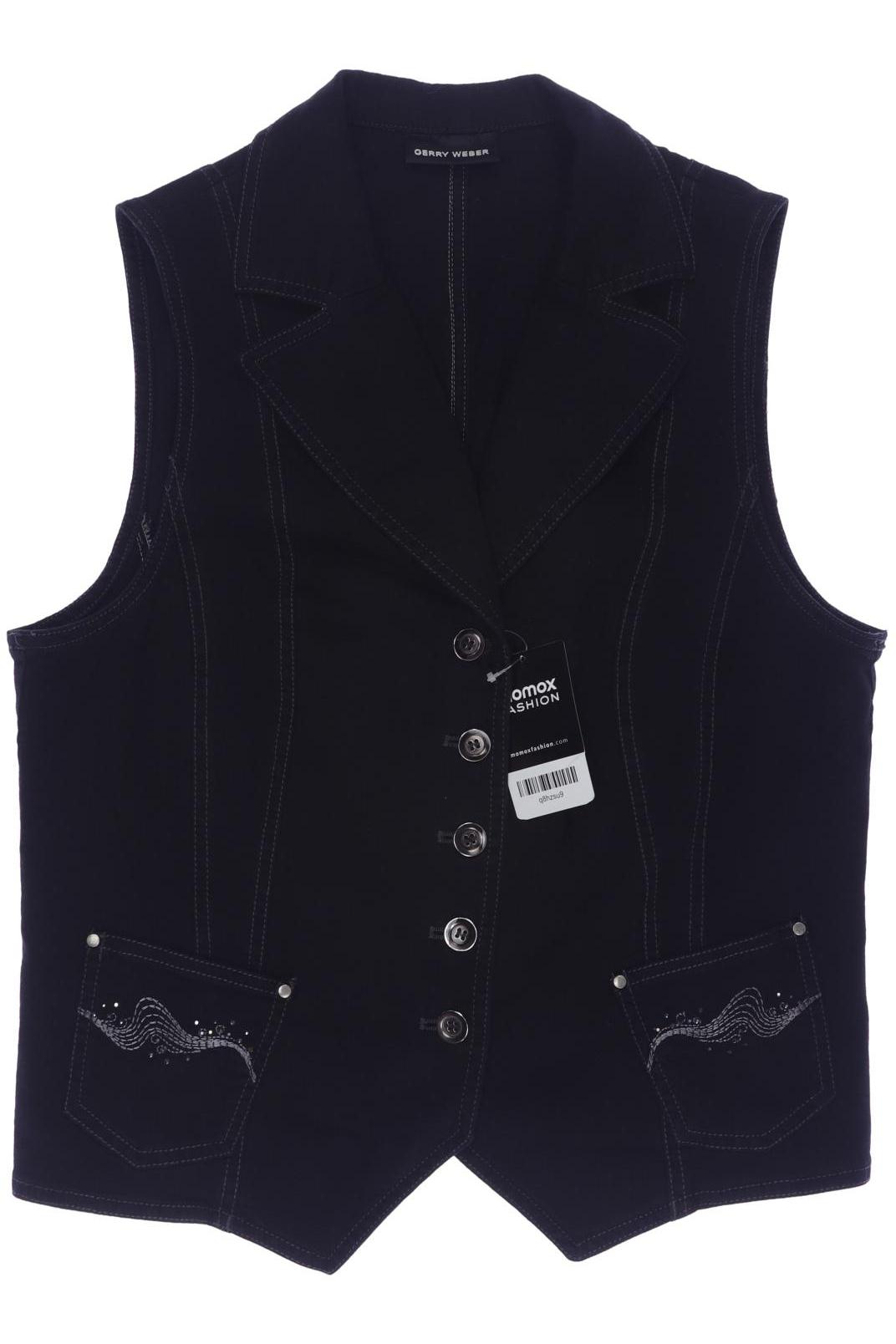 

Gerry Weber Damen Weste, schwarz, Gr. 38