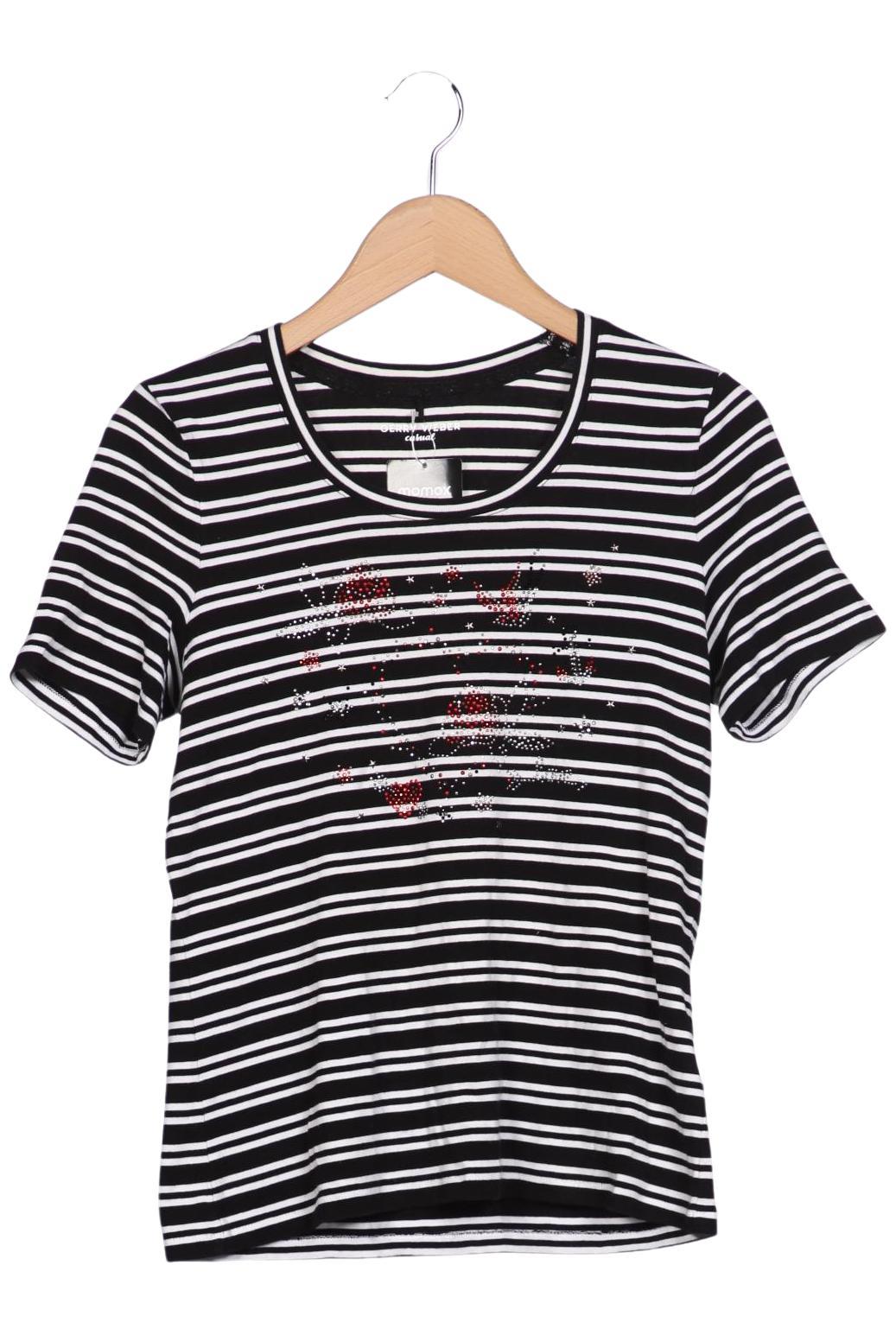 

Gerry Weber Damen T-Shirt, mehrfarbig, Gr. 38