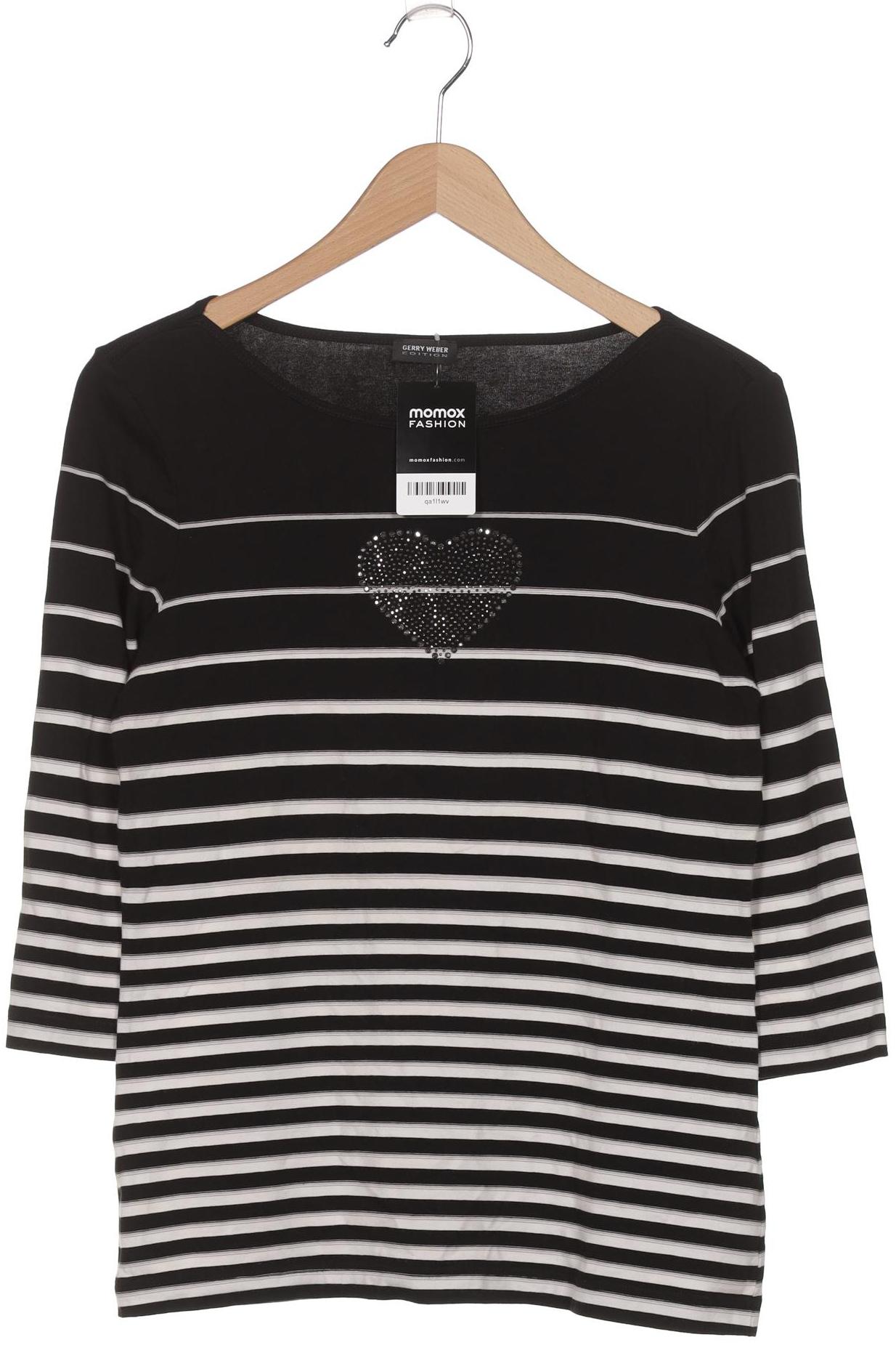 

Gerry Weber Damen Langarmshirt, schwarz, Gr. 38