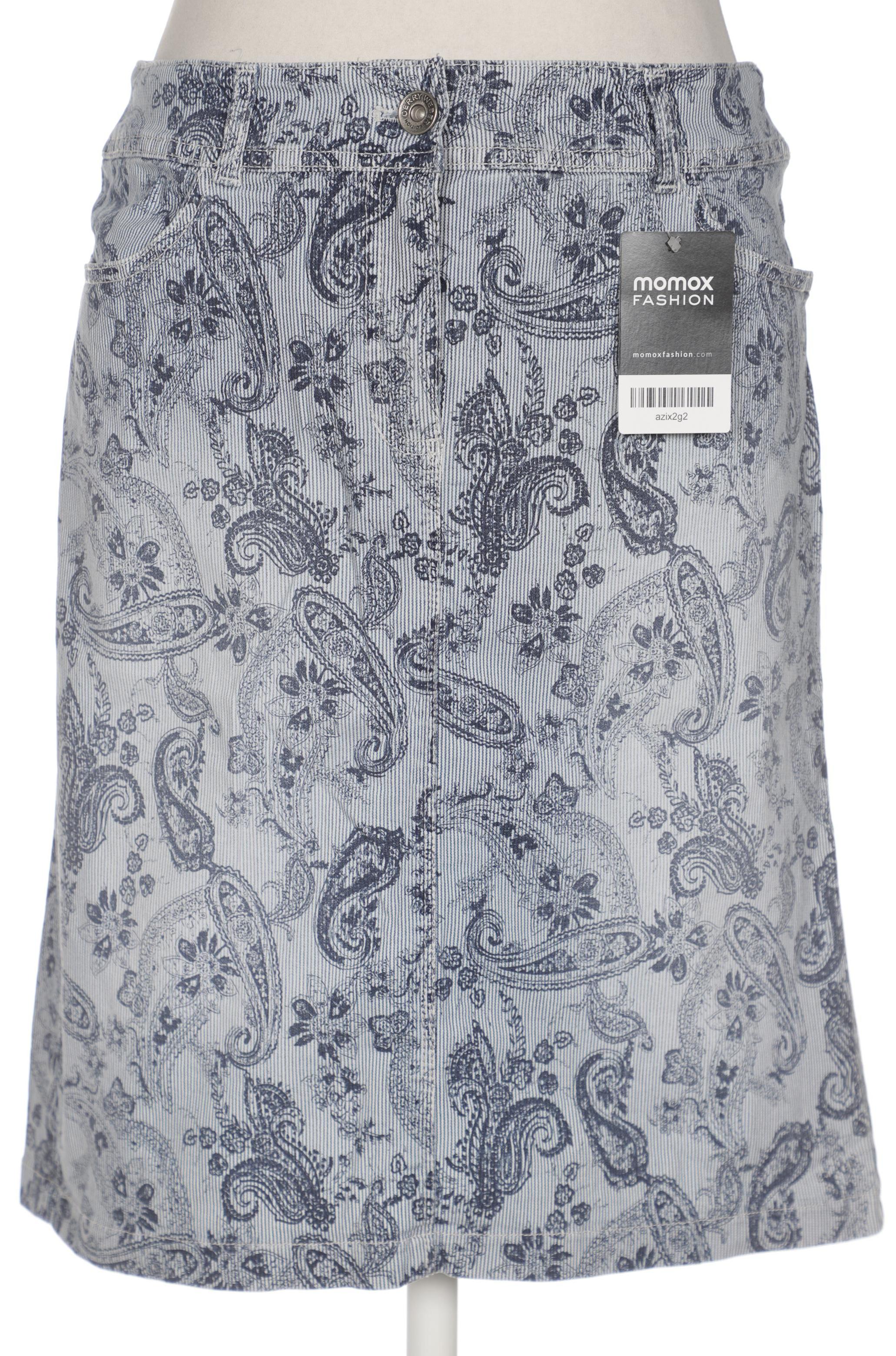 

Gerry Weber Damen Rock, blau, Gr. 40