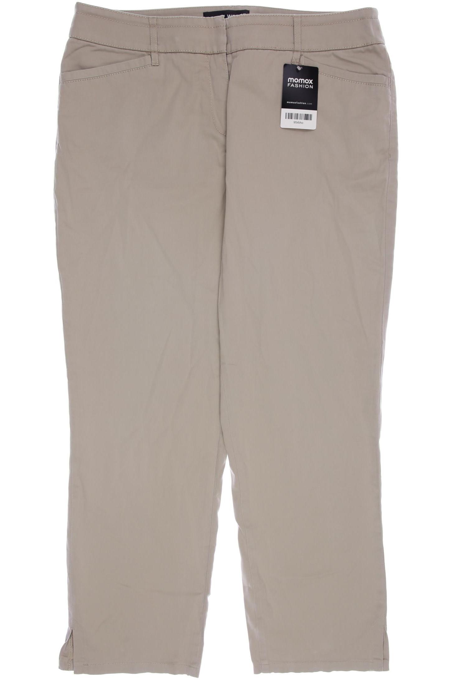 

Gerry Weber Damen Stoffhose, beige, Gr. 42