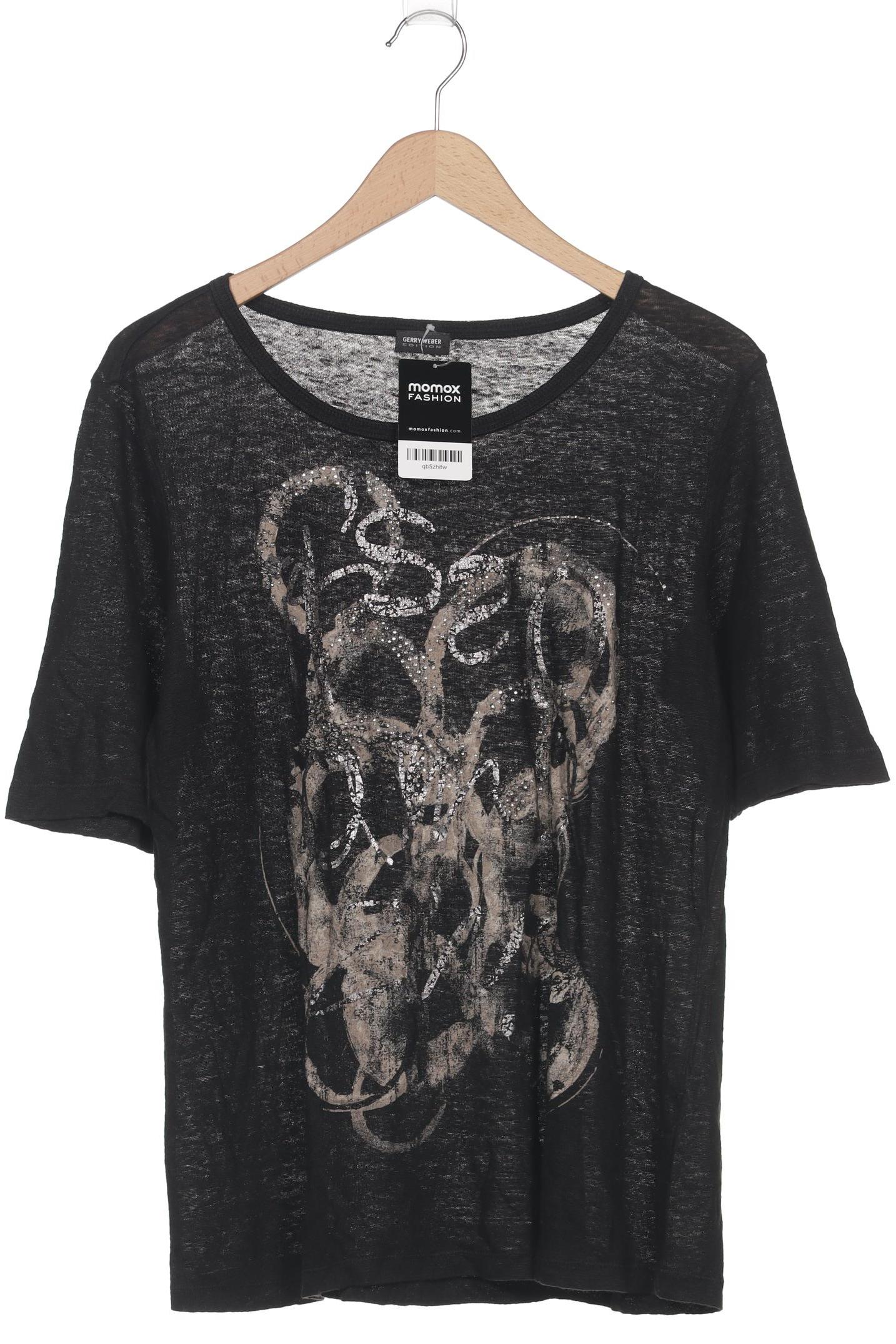 

Gerry Weber Damen T-Shirt, schwarz, Gr. 42