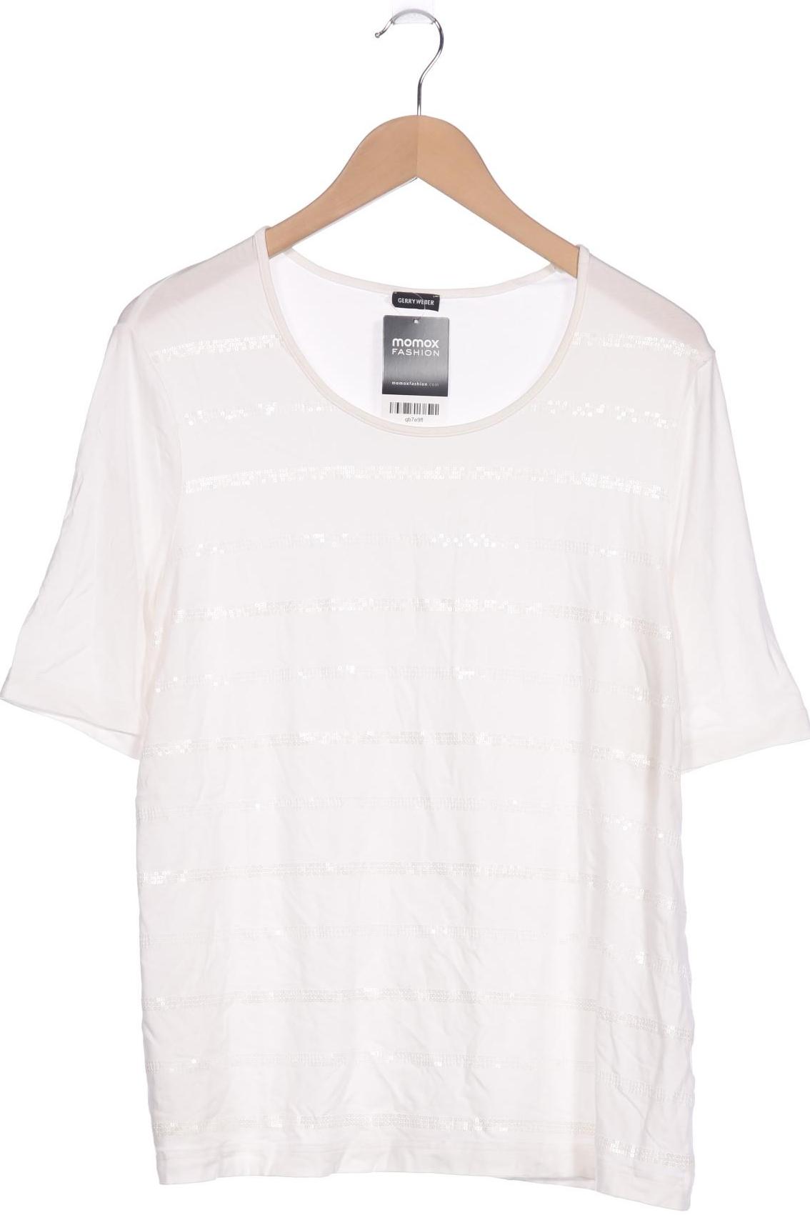 

Gerry Weber Damen T-Shirt, weiß, Gr. 46
