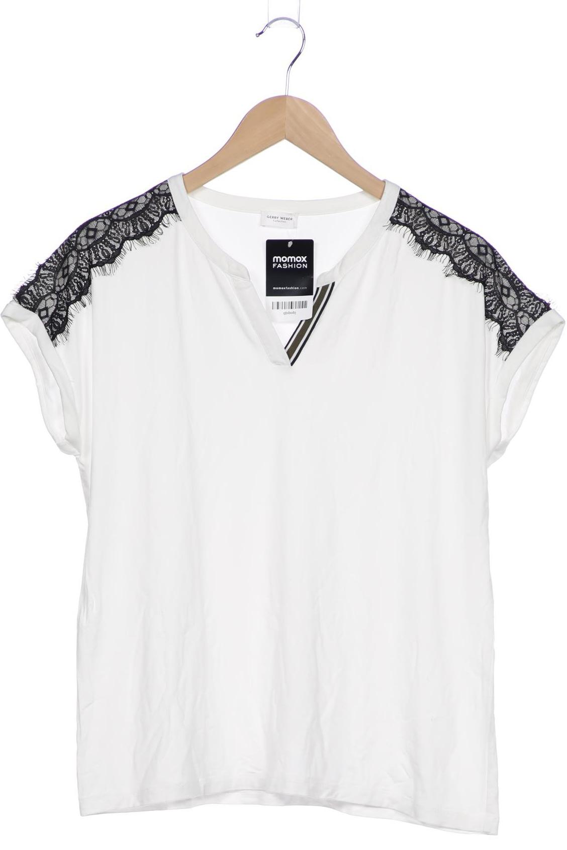 

Gerry Weber Damen T-Shirt, weiß, Gr. 44