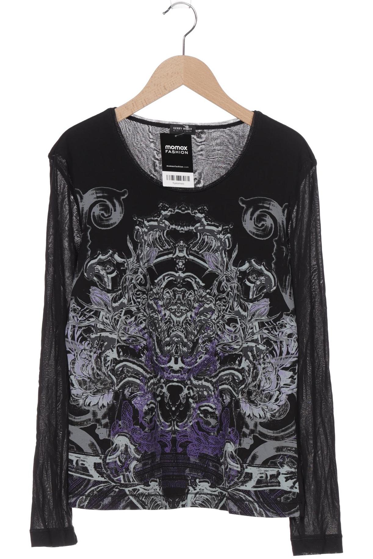 

Gerry Weber Damen Langarmshirt, schwarz, Gr. 38