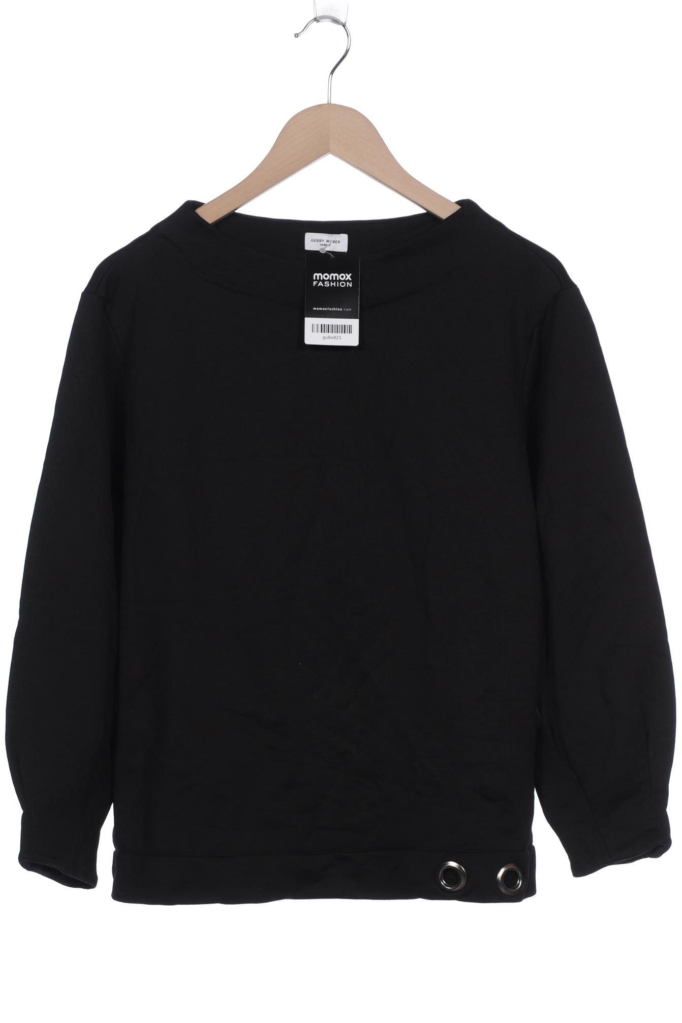 

Gerry Weber Damen Sweatshirt, schwarz, Gr. 44