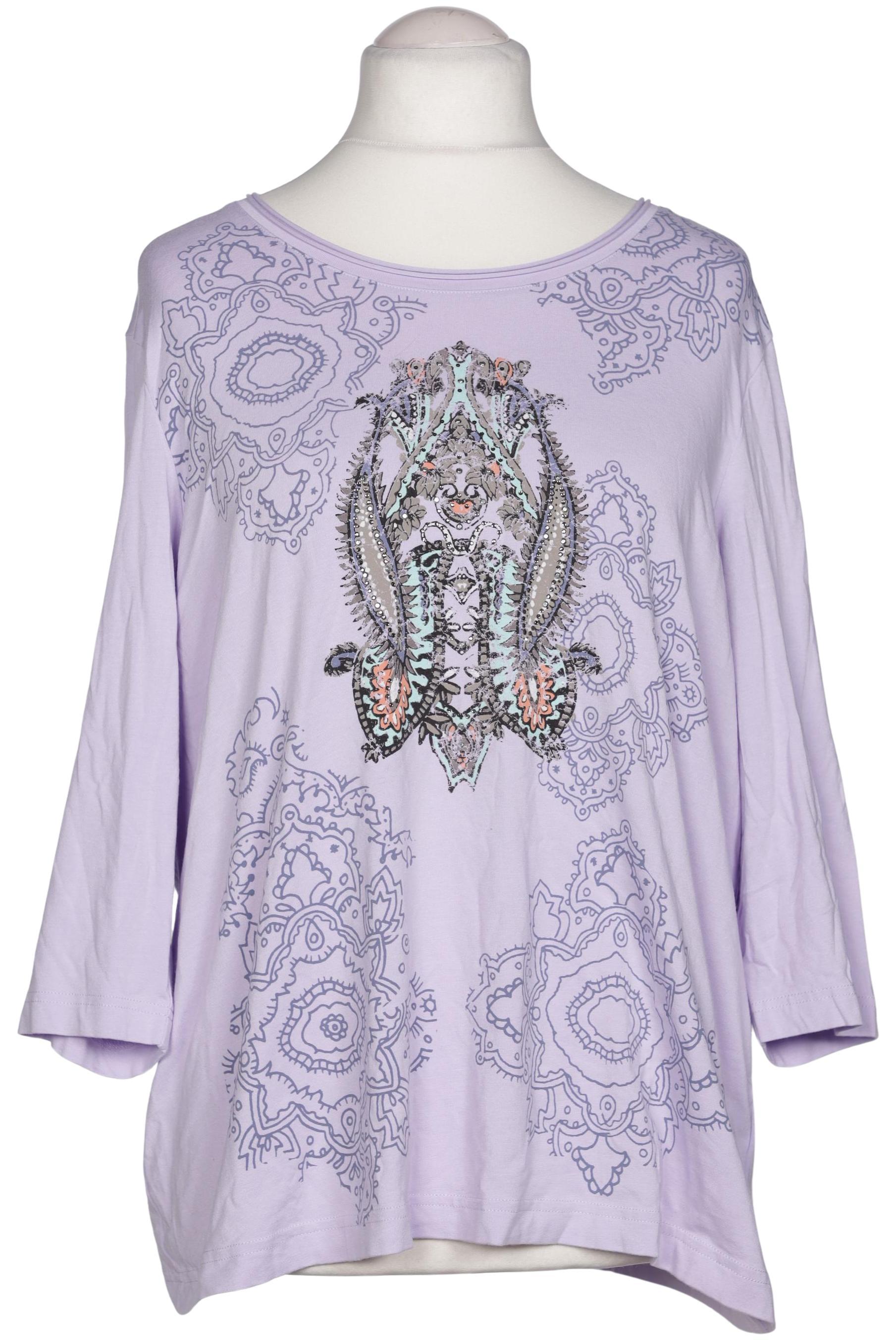 

Gerry Weber Damen Langarmshirt, flieder, Gr. 52