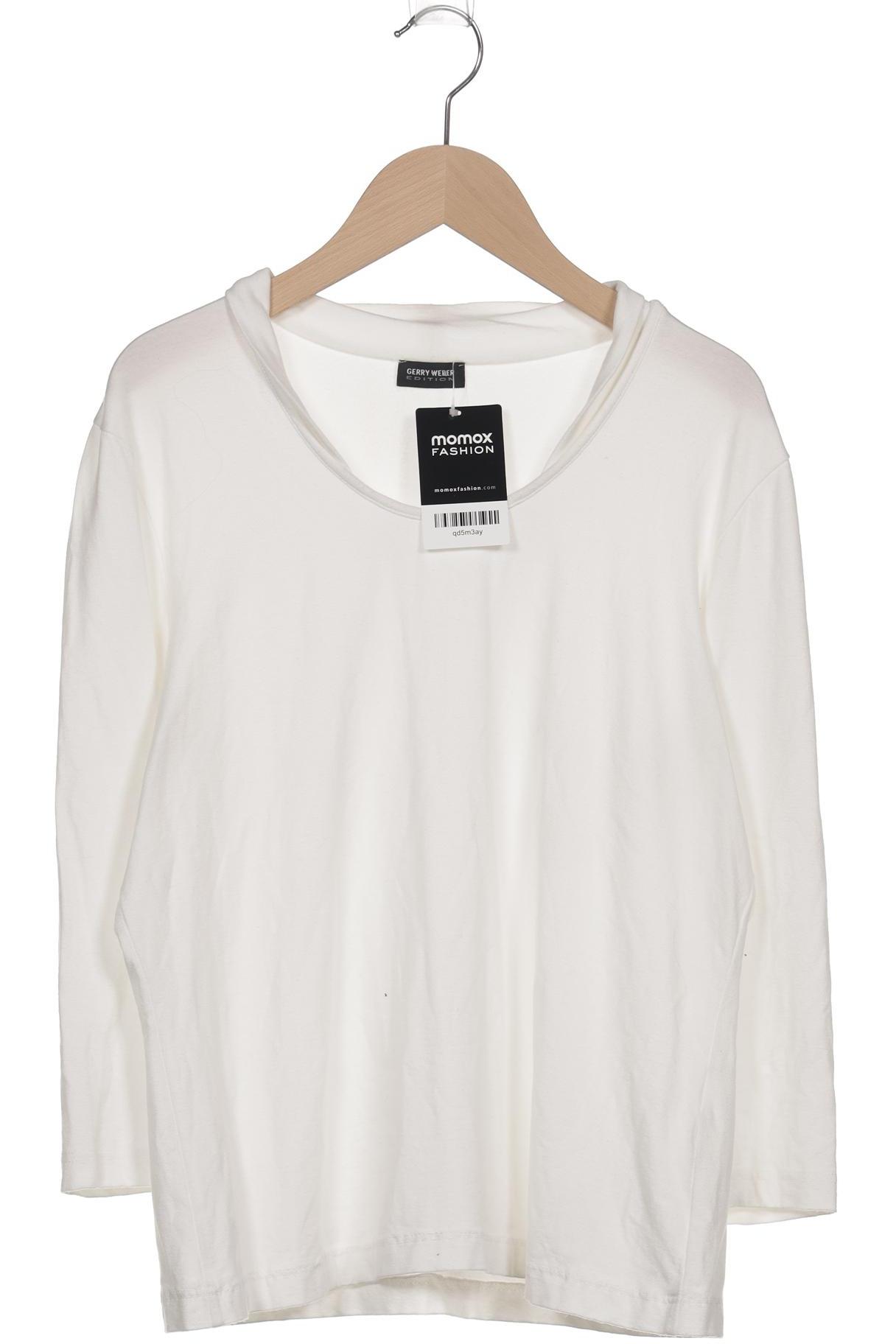 

Gerry Weber Damen Langarmshirt, weiß, Gr. 38
