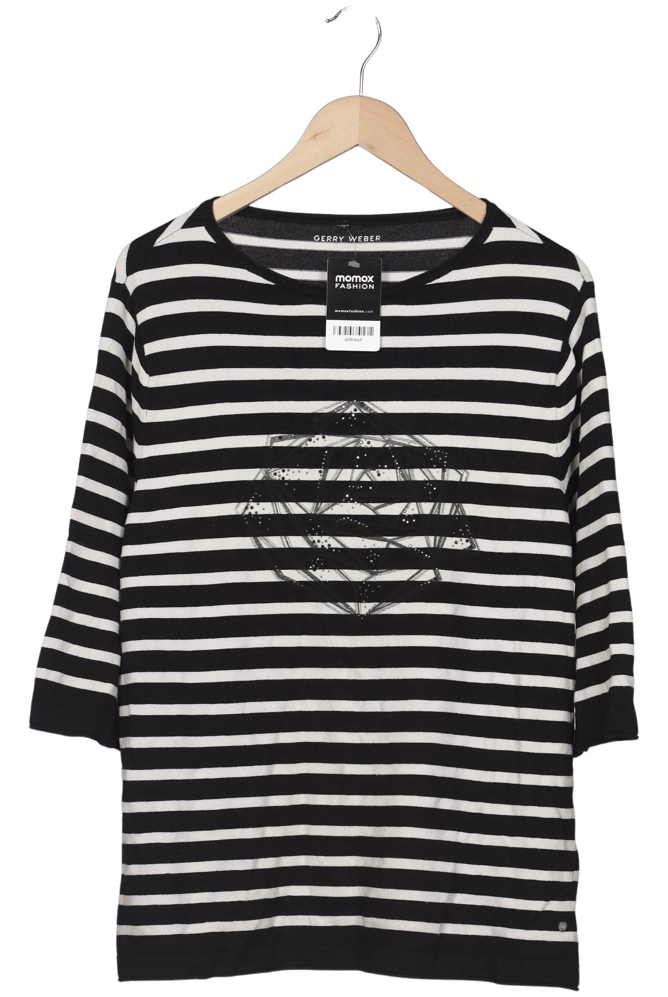 

Gerry Weber Damen Langarmshirt, schwarz, Gr. 46
