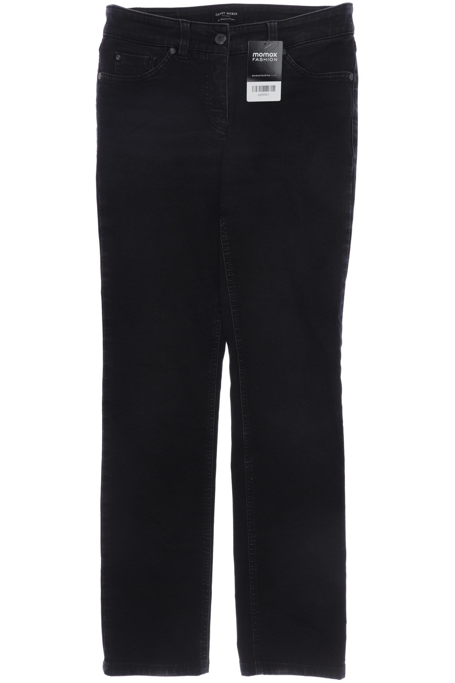 Thumbnail - Gerry Weber Damen Jeans, schwarz, Gr. 38