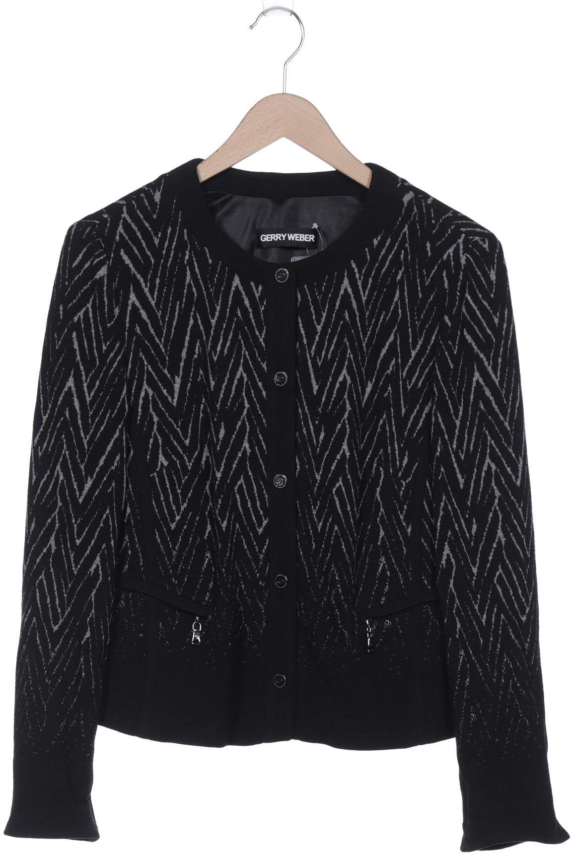 

Gerry Weber Damen Strickjacke, schwarz, Gr. 42