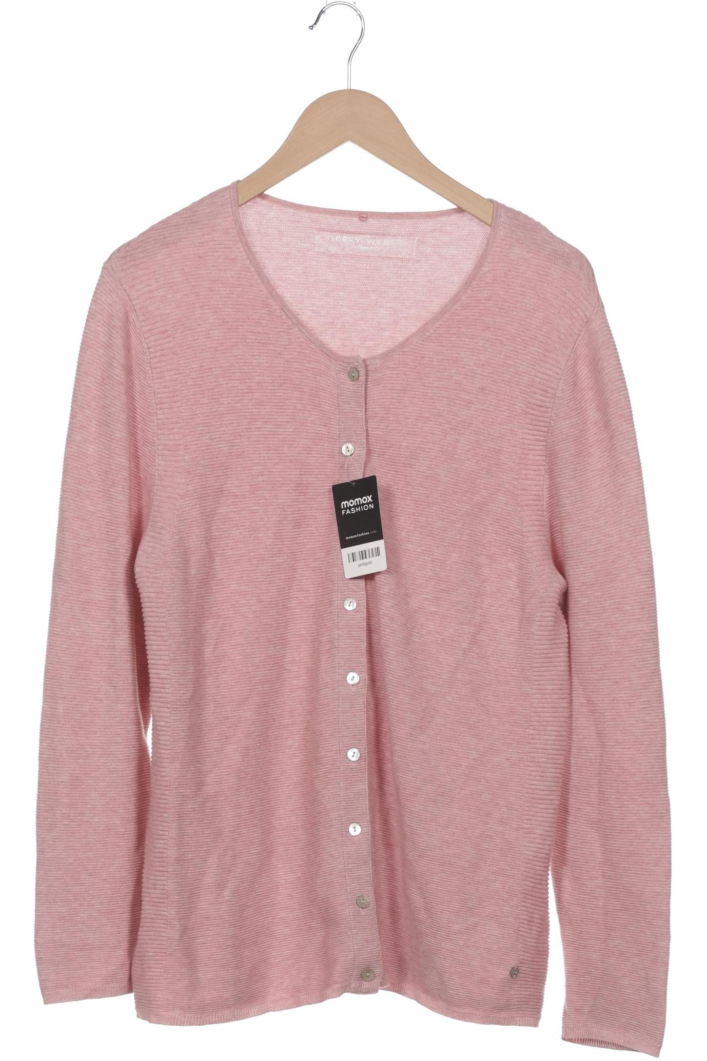 

Gerry Weber Damen Strickjacke, pink, Gr. 44